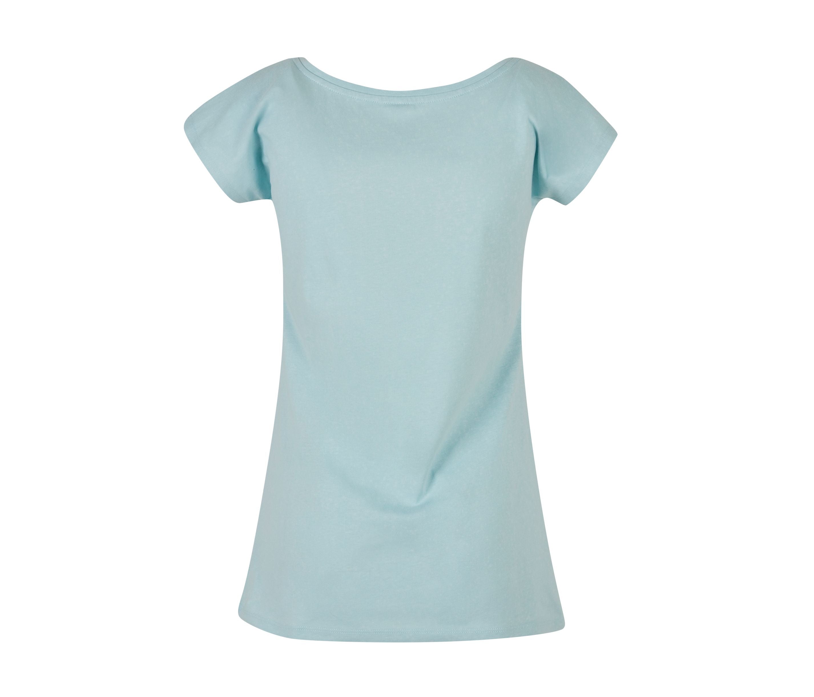 Tee-Shirt Encolure Large - Ocean Blue