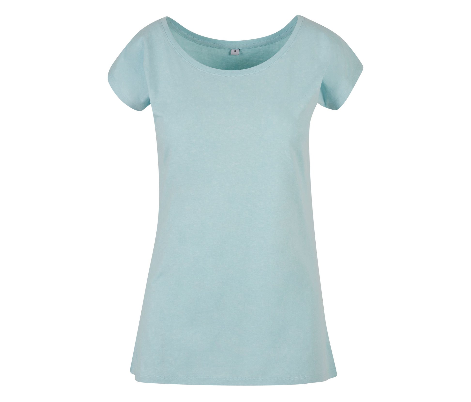Tee-Shirt Encolure Large - Ocean Blue