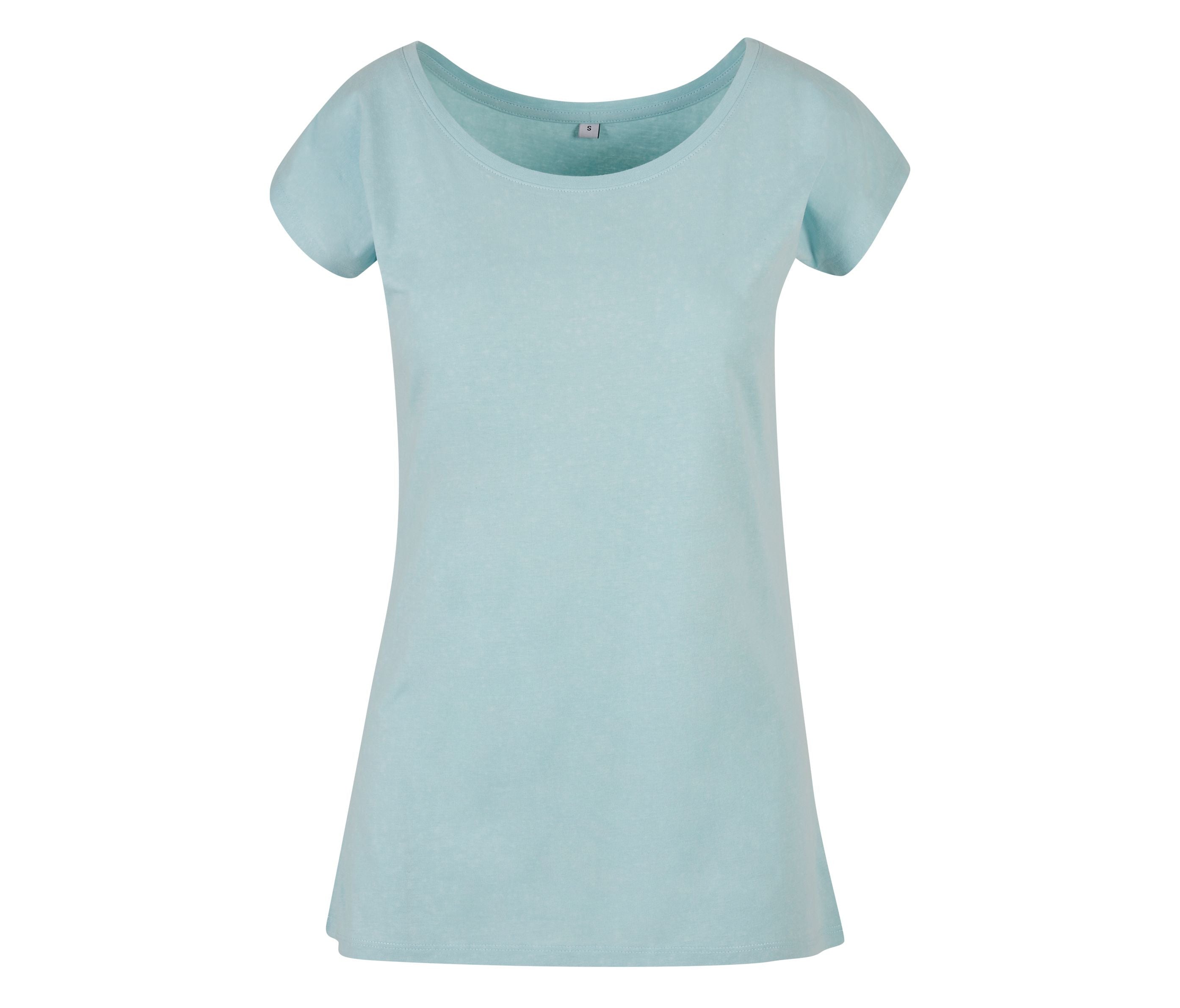 Tee-Shirt Encolure Large - Ocean Blue