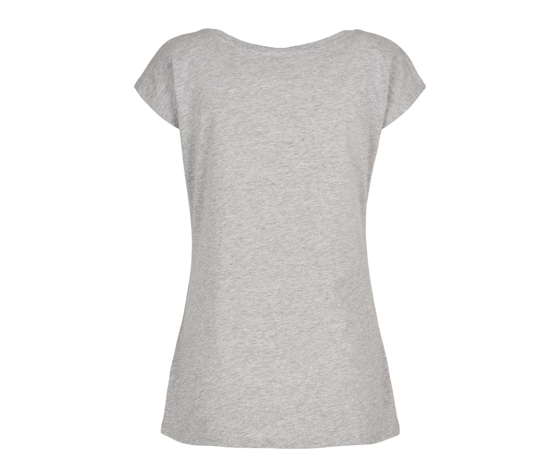 Tee-Shirt Encolure Large - Heather Grey