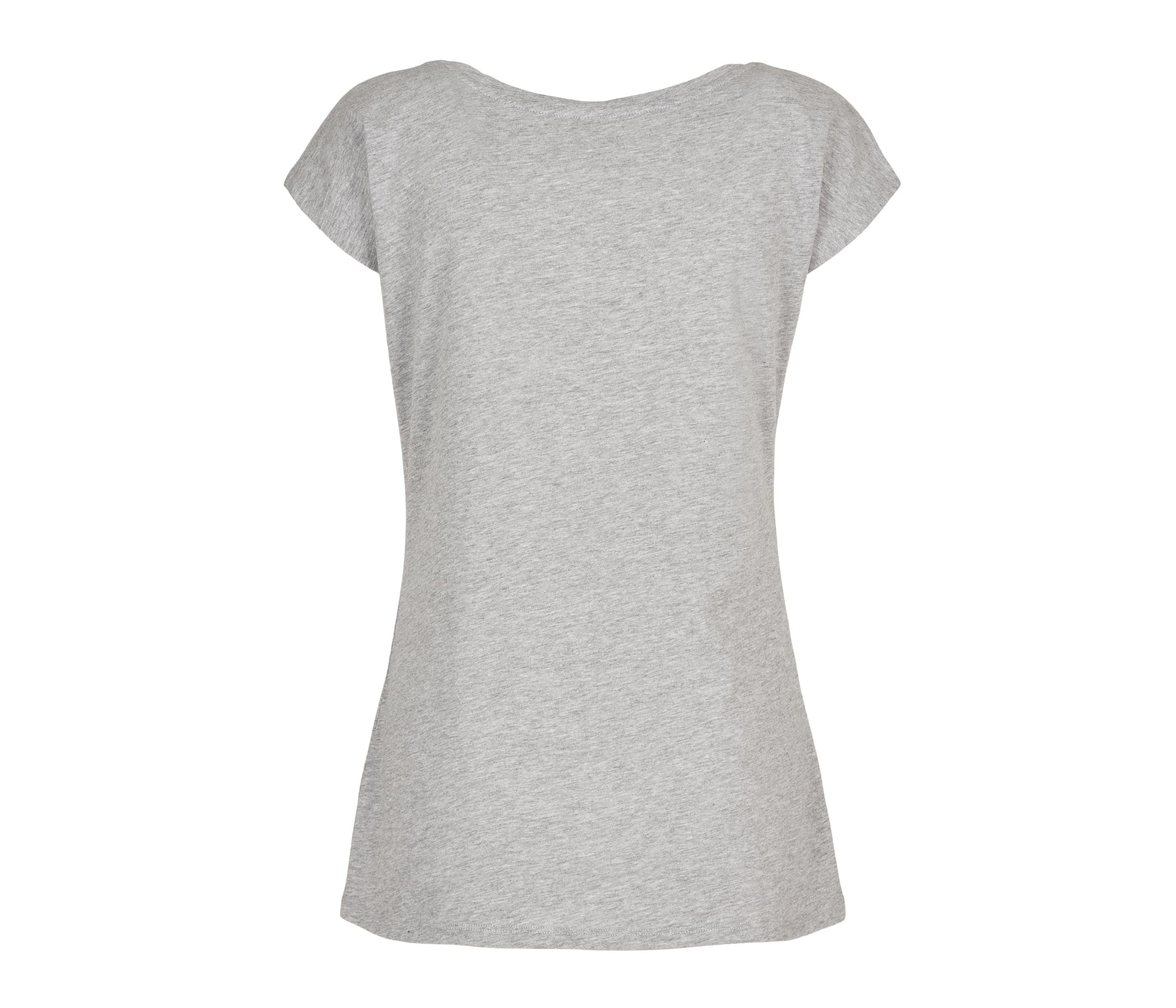 Tee-Shirt Encolure Large - Heather Grey