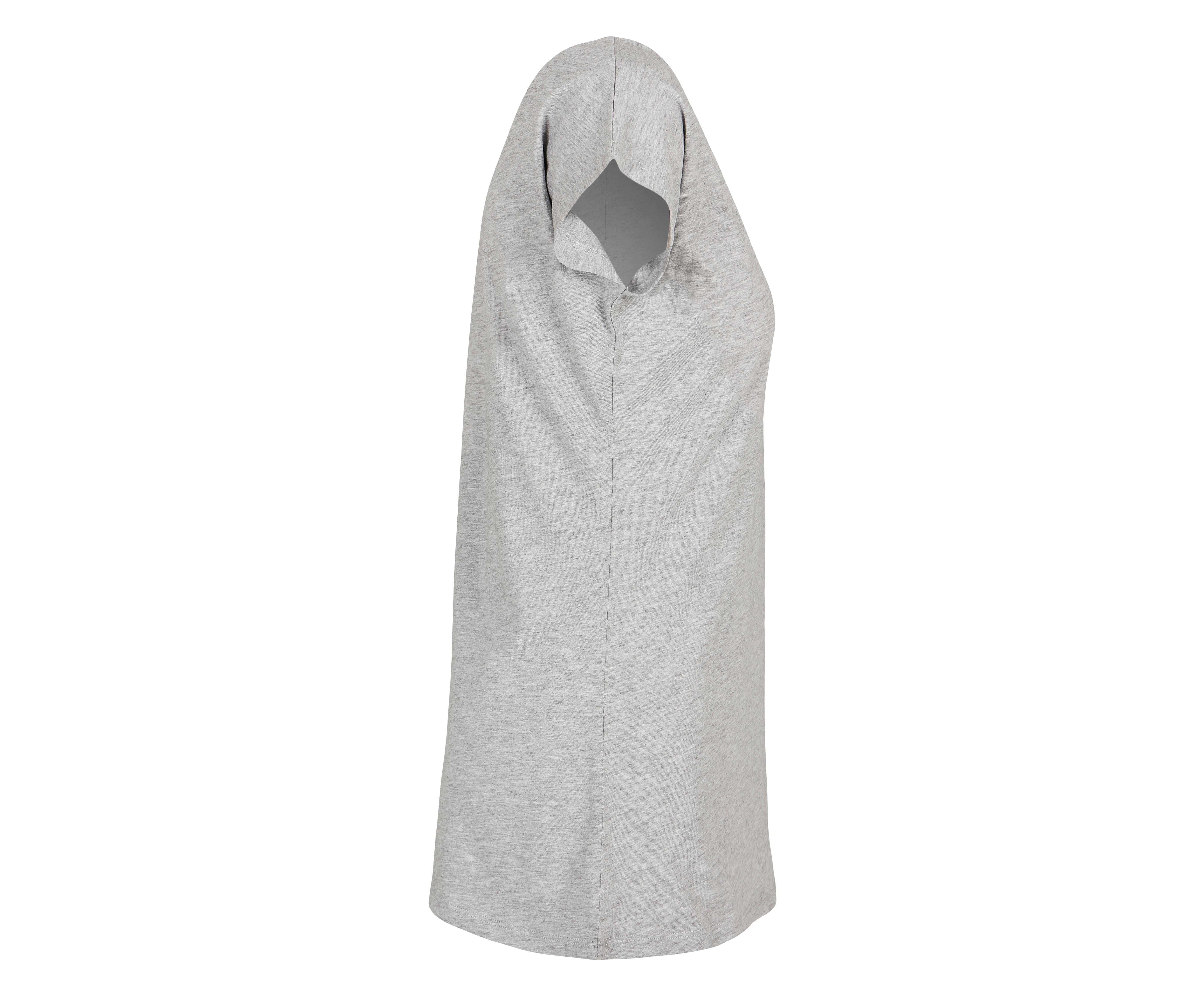 Tee-Shirt Encolure Large - Heather Grey