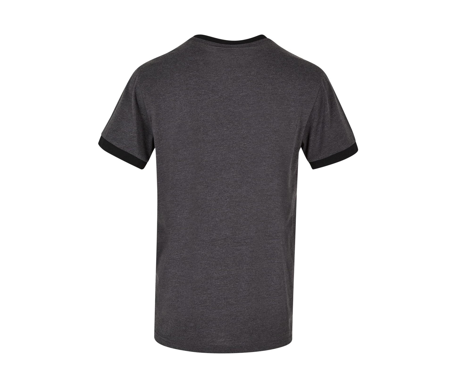 Tee-Shirt Bi-Couleur - Charcoal / Black