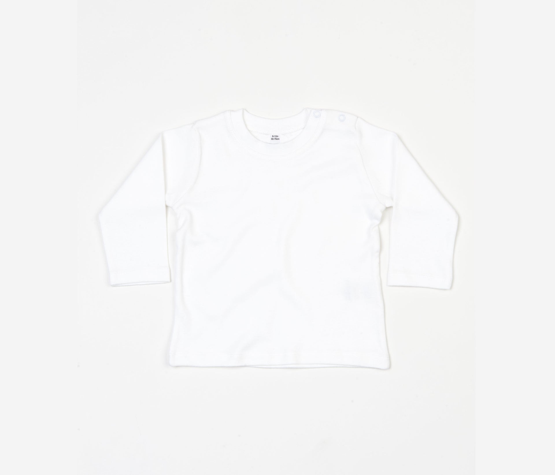 Tee-Shirt Manches Longues Bébé - White