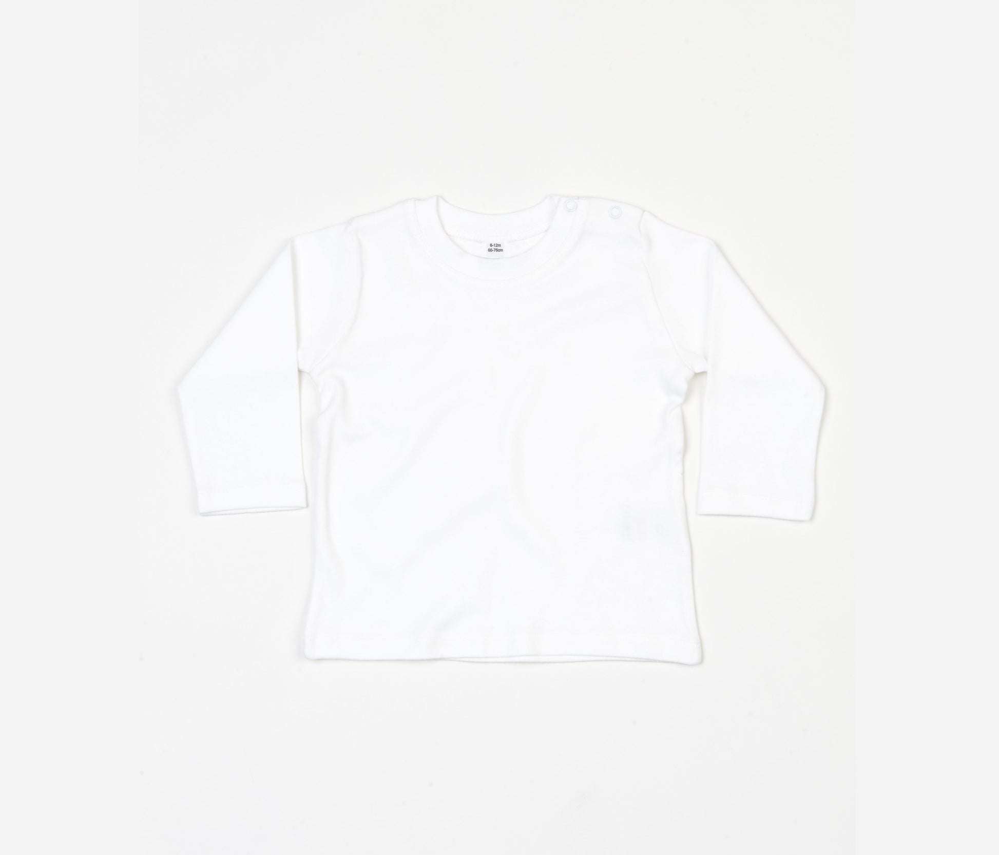 Tee-Shirt Manches Longues Bébé - White