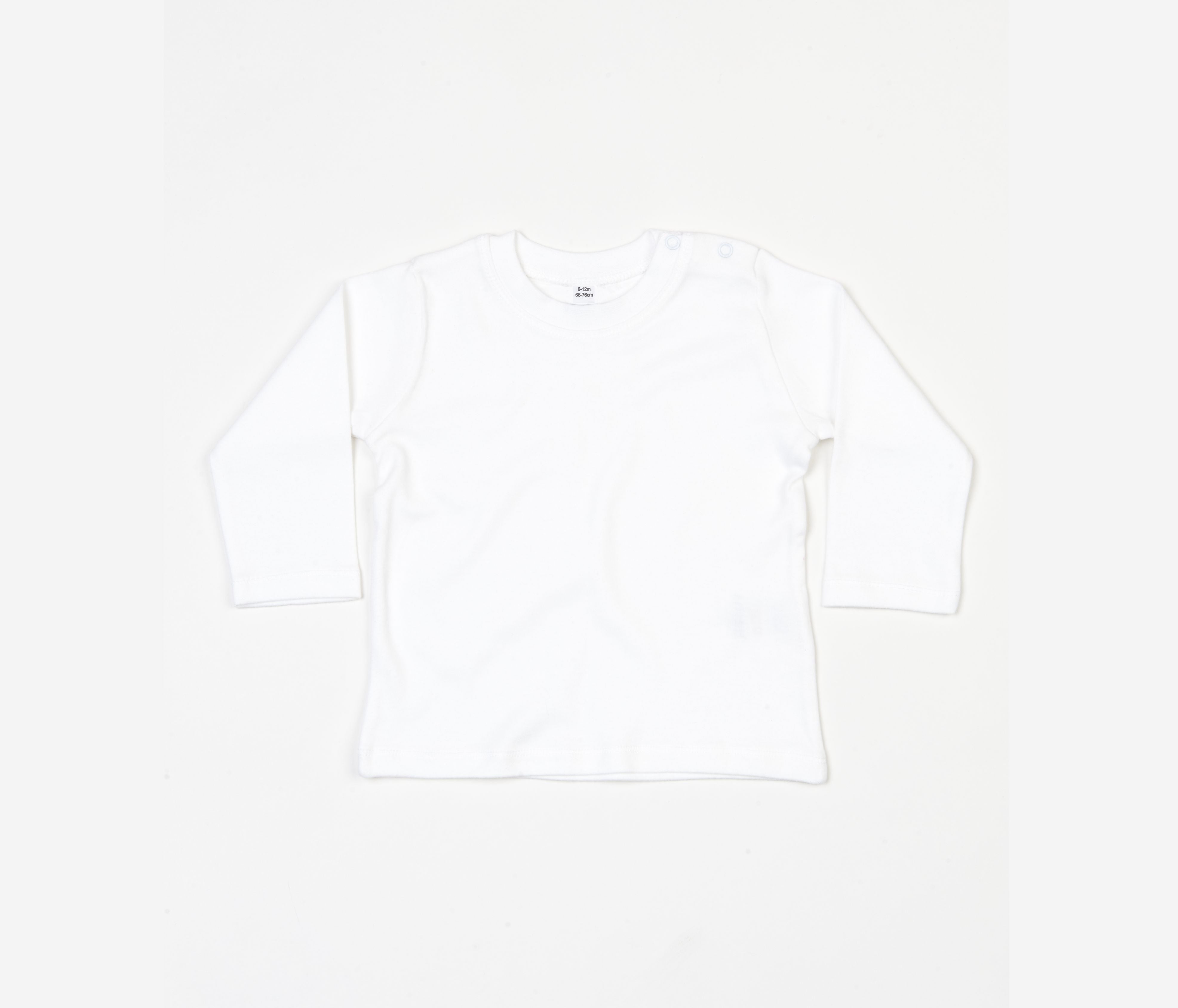 Tee-Shirt Manches Longues Bébé - White