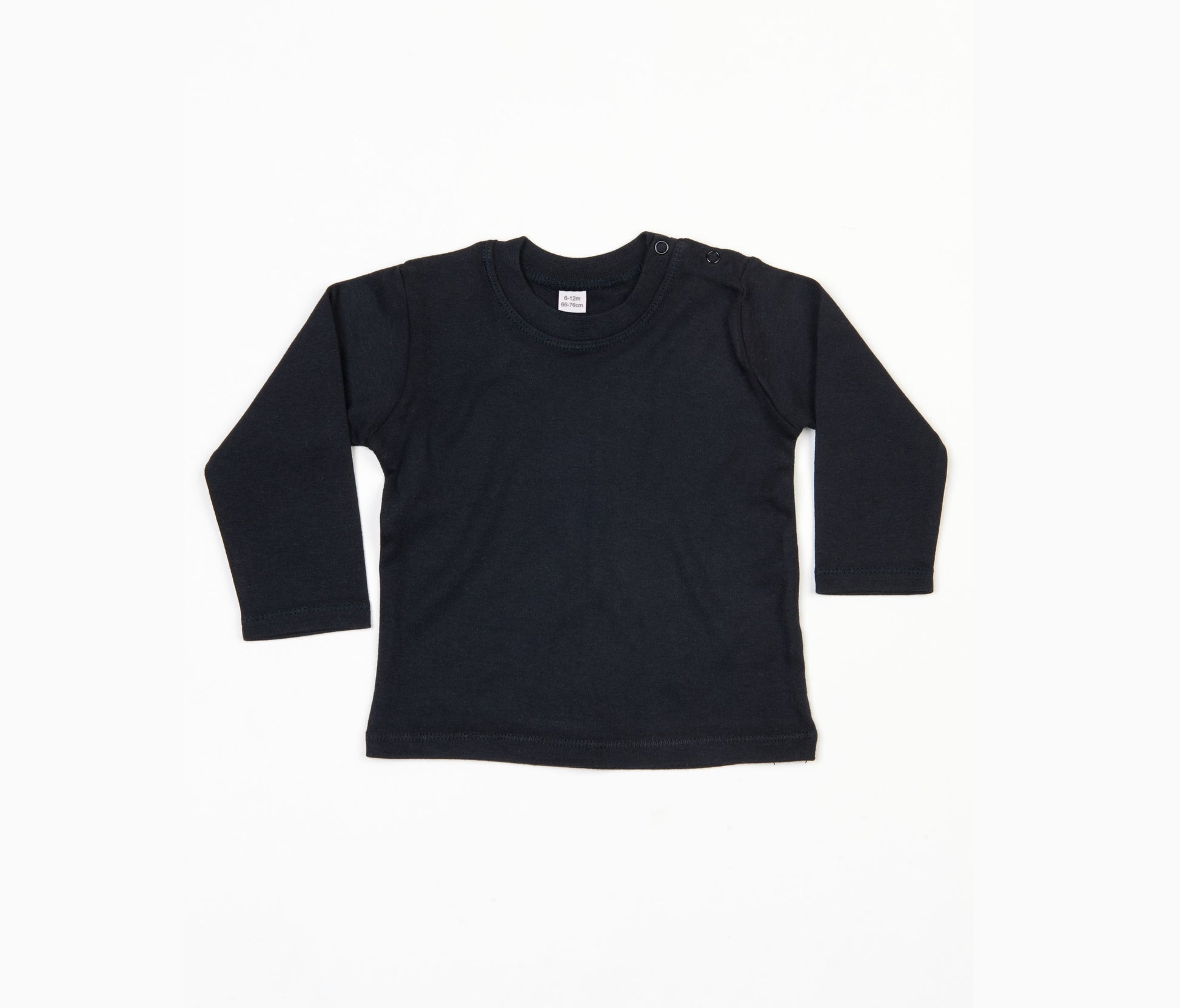 Tee-Shirt Manches Longues Bébé - Black