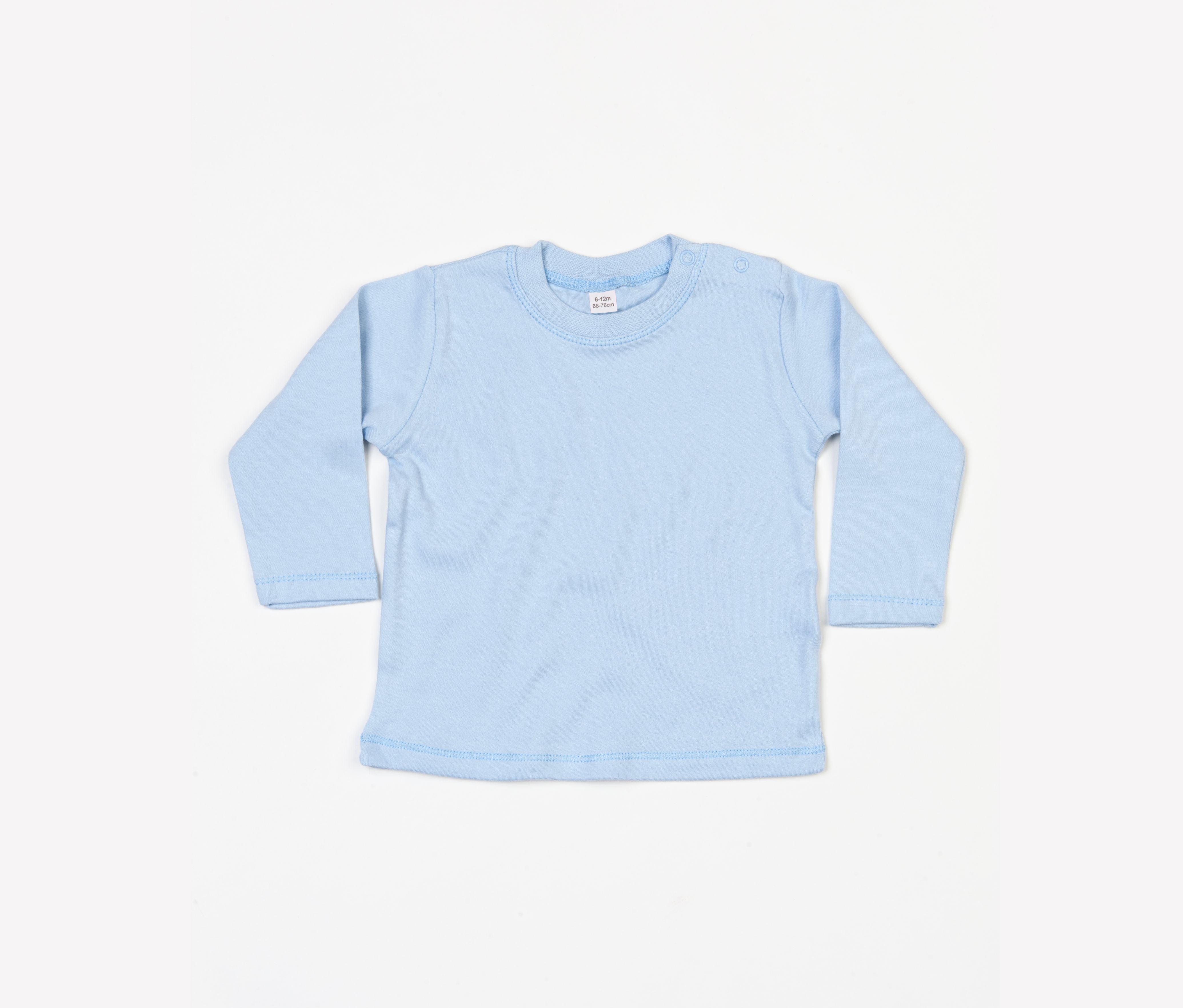 Tee-Shirt Manches Longues Bébé - Dusty Blue