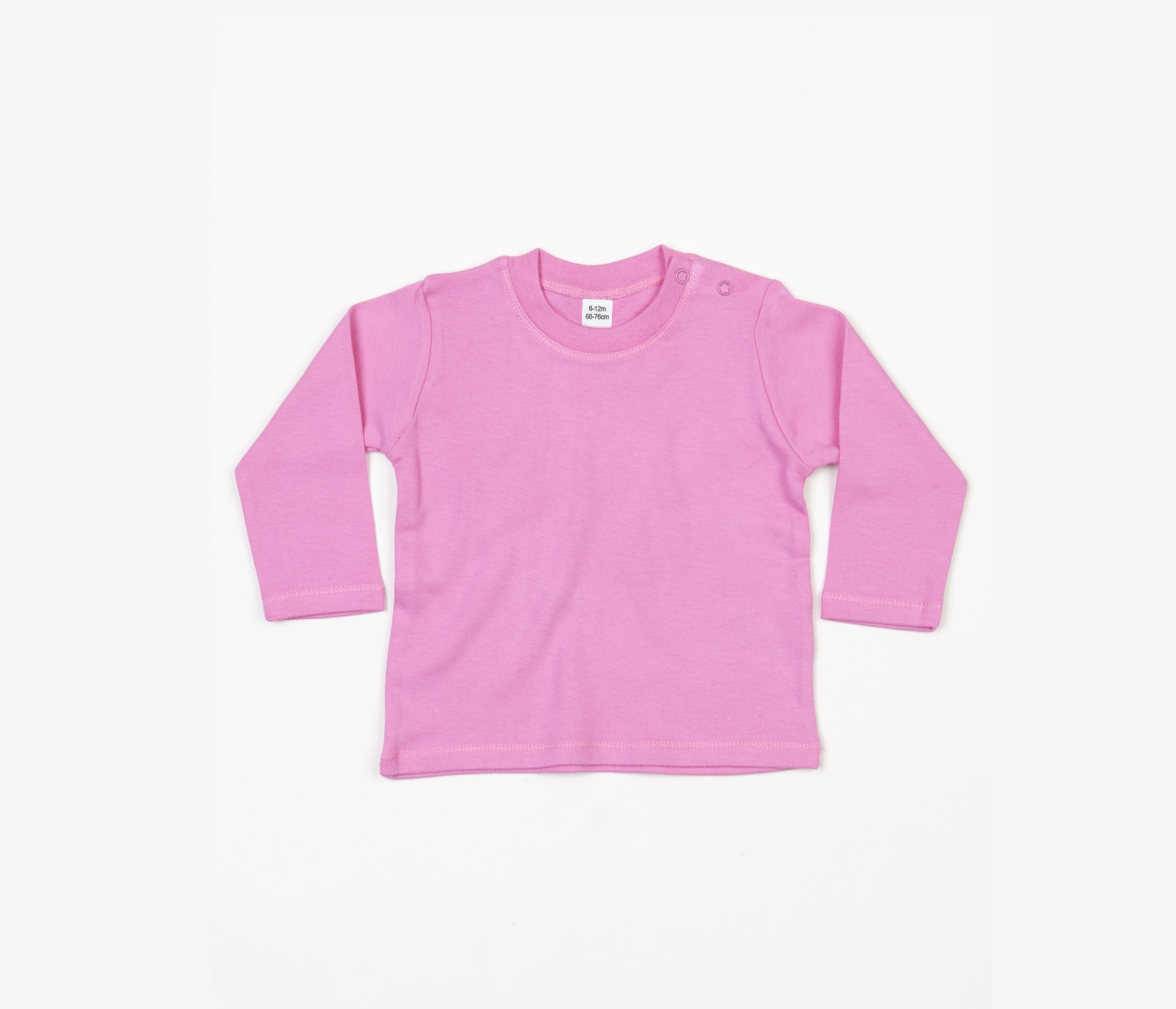Tee-Shirt Manches Longues Bébé - Bubble Gum Pink