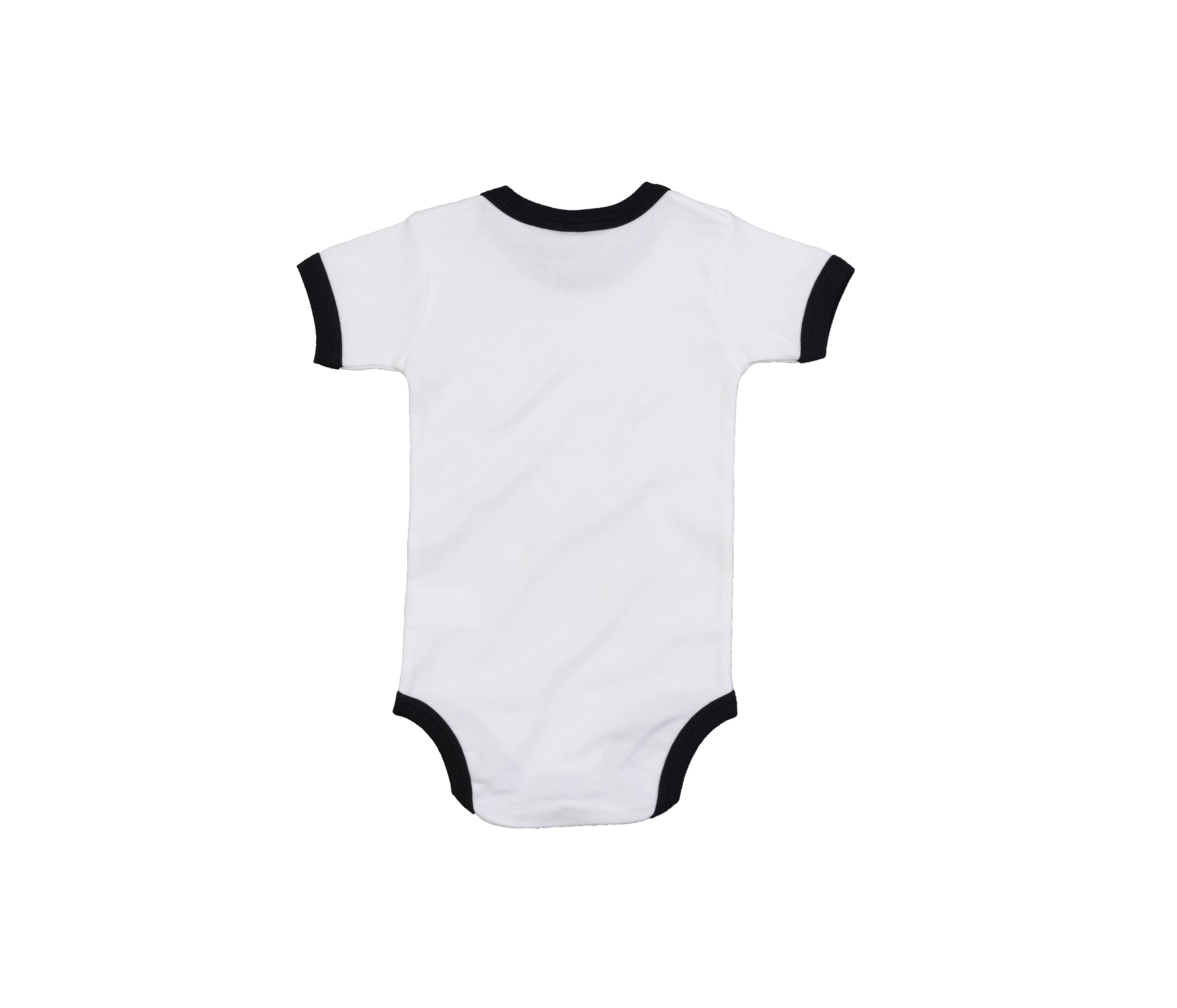 Body Bébé Contrasté - White / Black