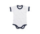 White / Heather Grey Melange
