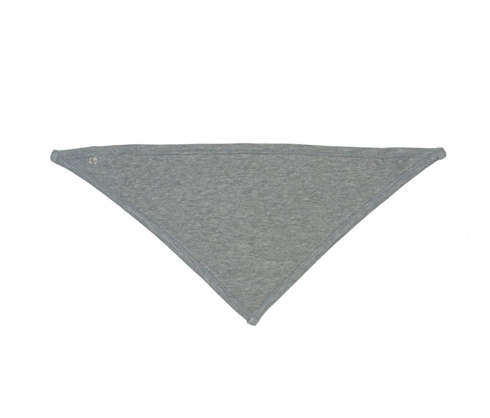 Bavoir - White / Heather Grey Melange