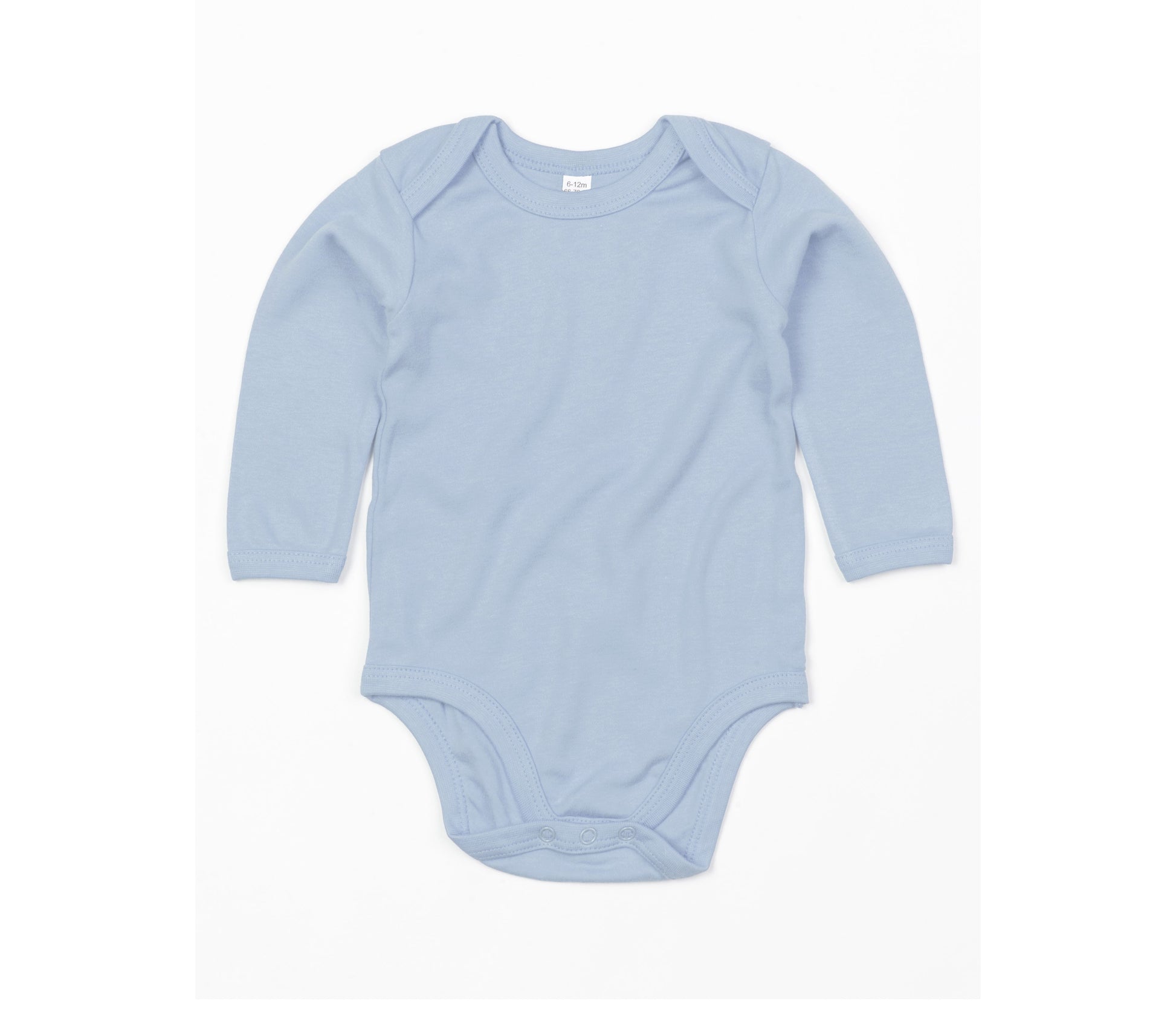 Body Bébé Organique Manches Longues - Dusty Blue