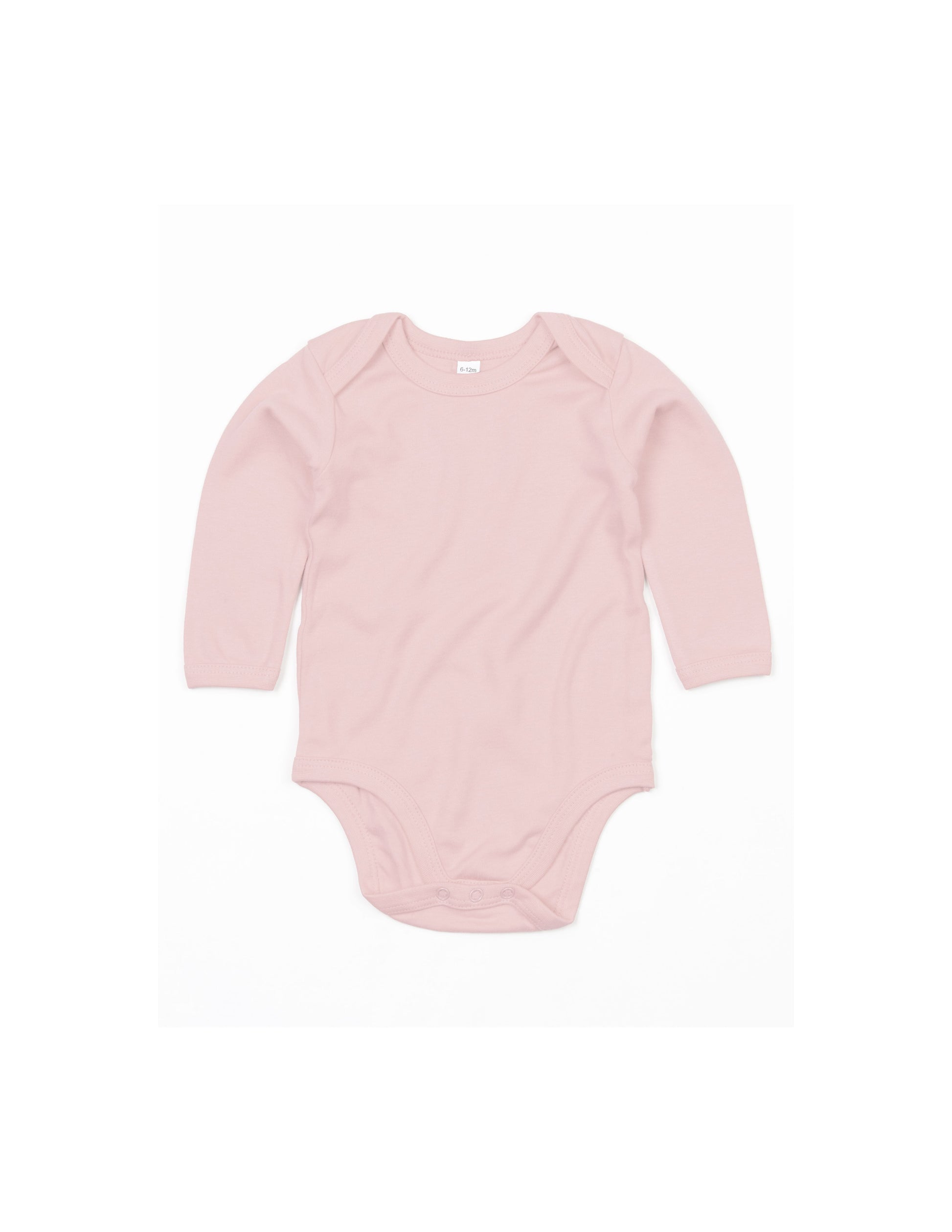 Body Bébé Organique Manches Longues - Powder Pink