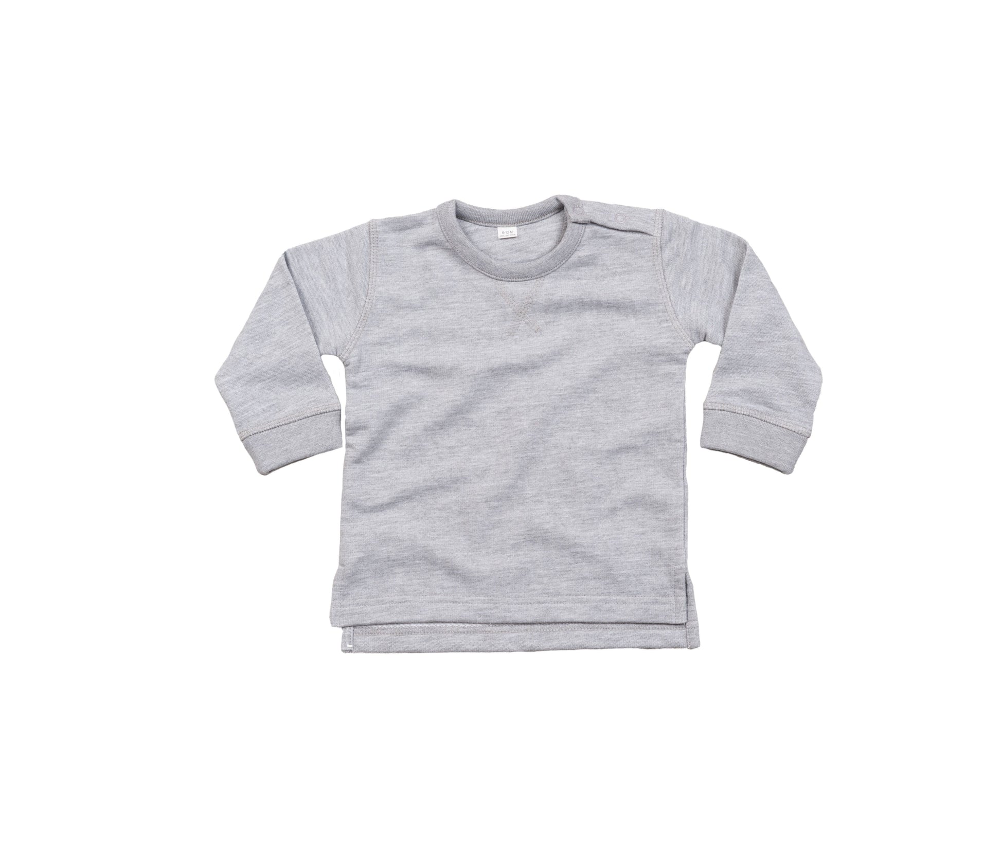 Sweat Enfant Col Rond - Heather Grey Melange