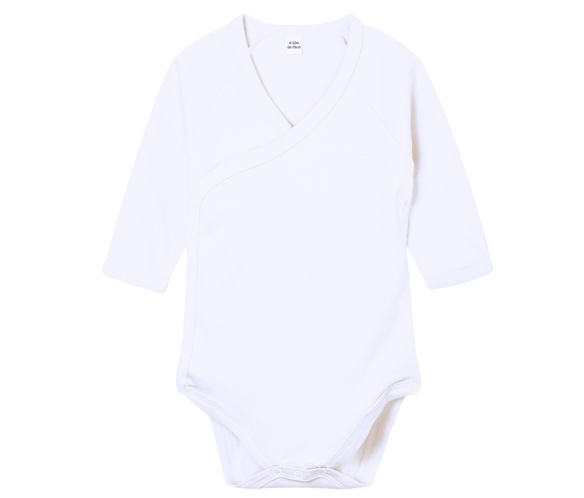 Body Kimono Manches Longues - White