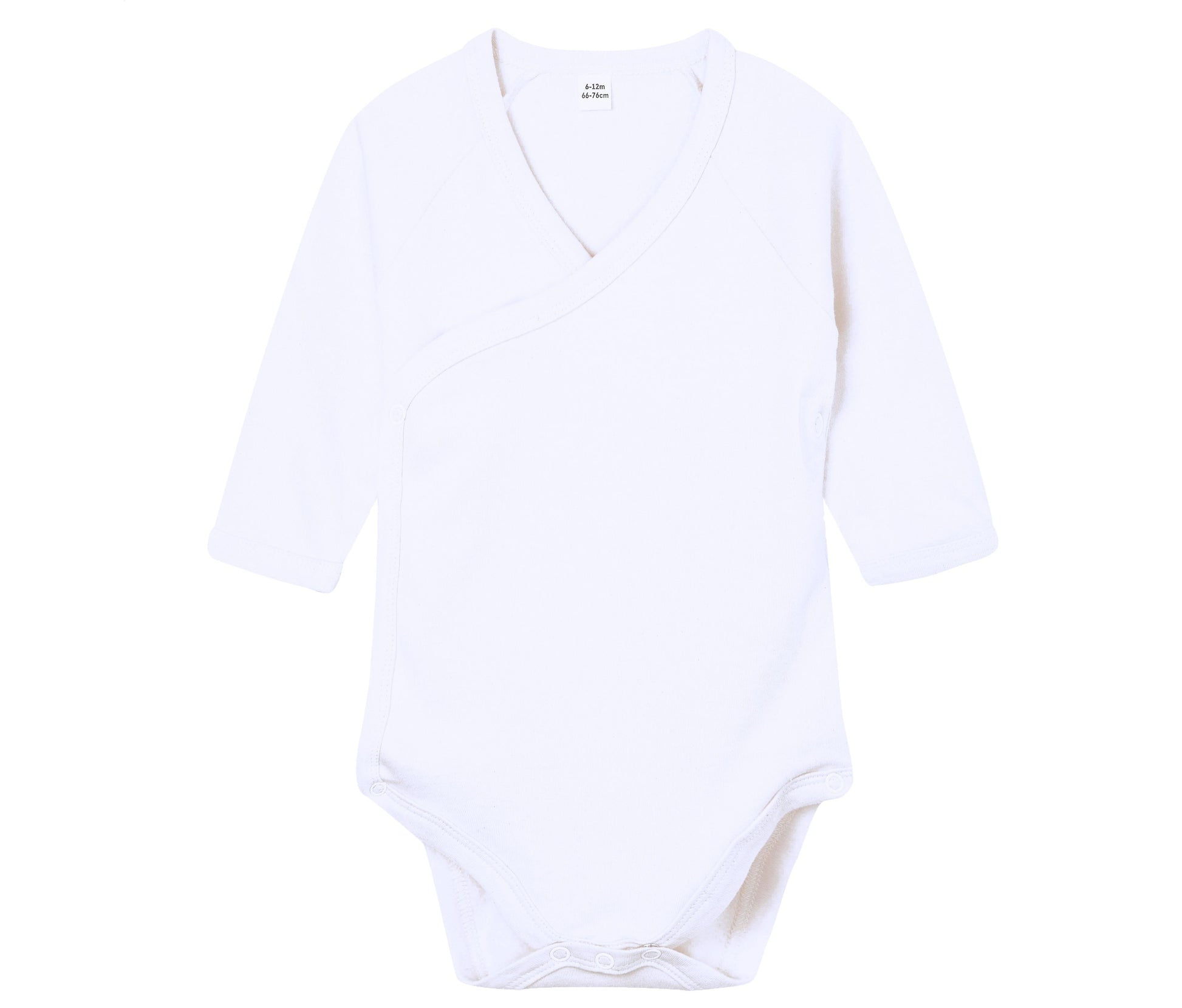Body Kimono Manches Longues - White