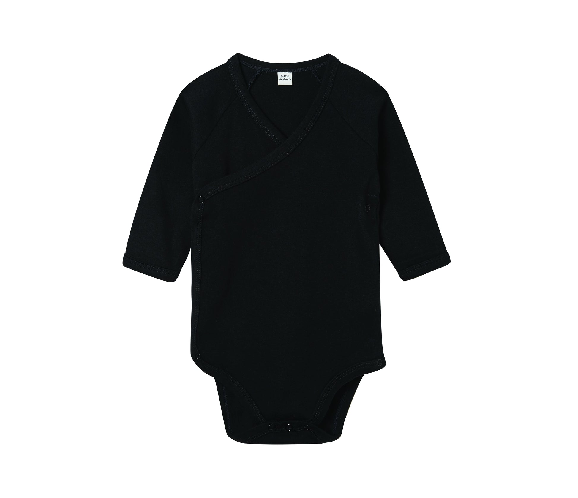 Body Kimono Manches Longues - Black