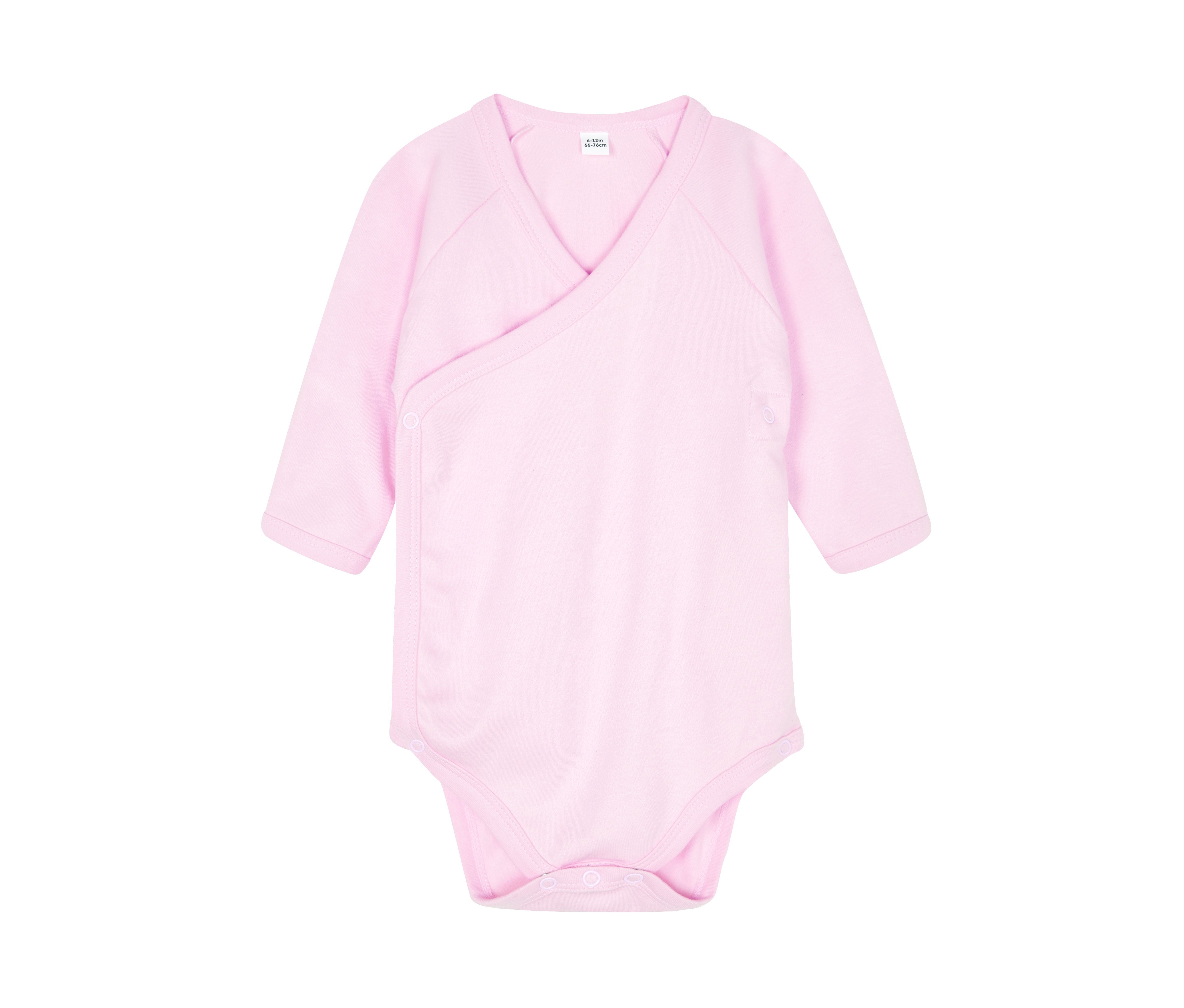 Body Kimono Manches Longues - Powder Pink