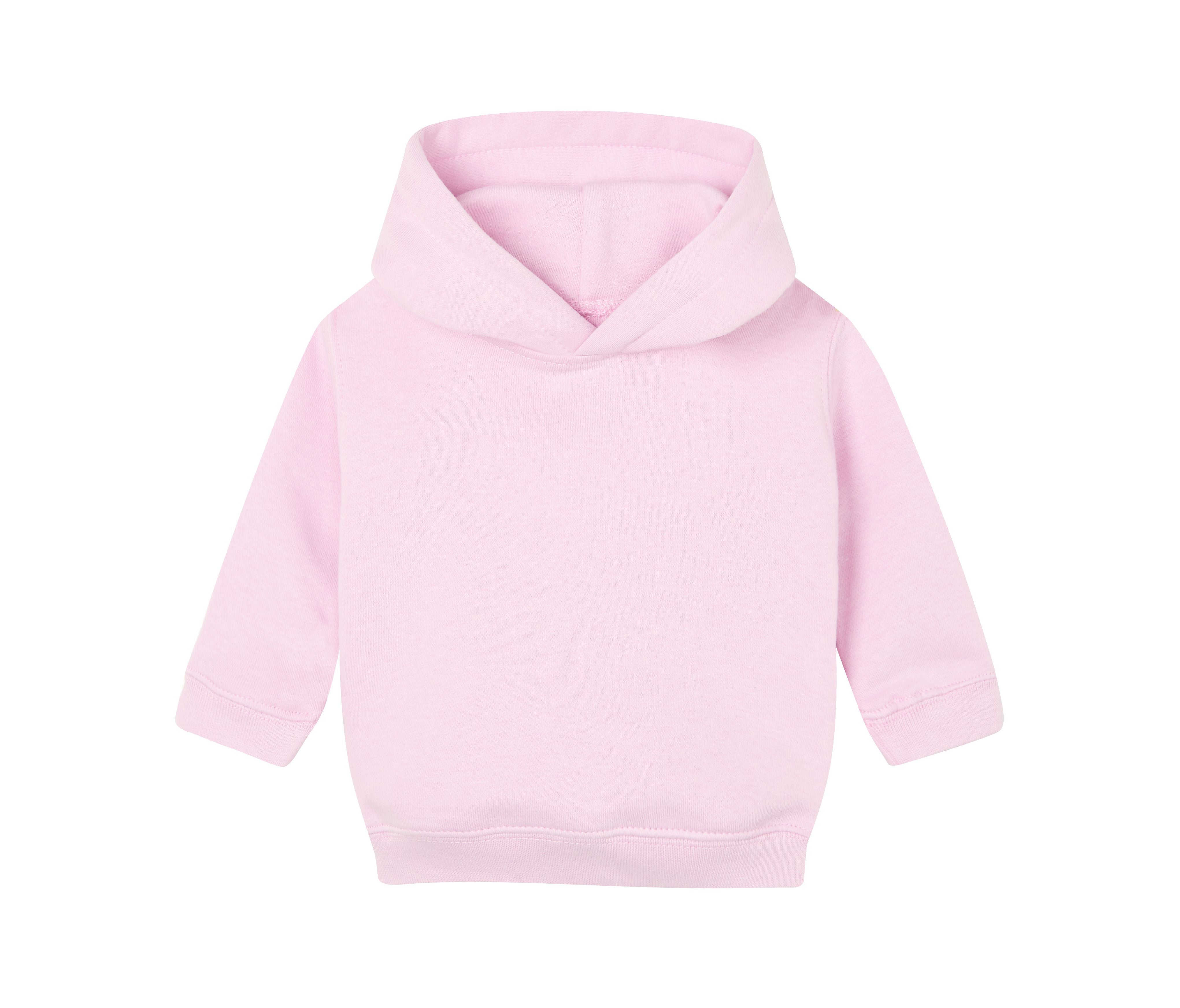 Sweat Capuche Bébé - Soft Pink