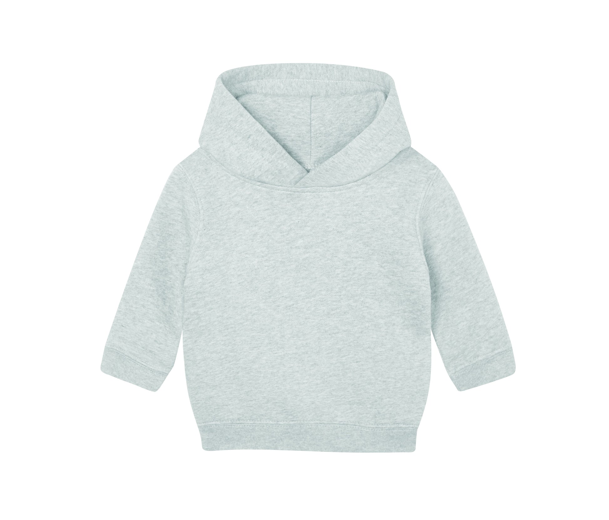 Sweat Capuche Bébé - Heather Grey Melange
