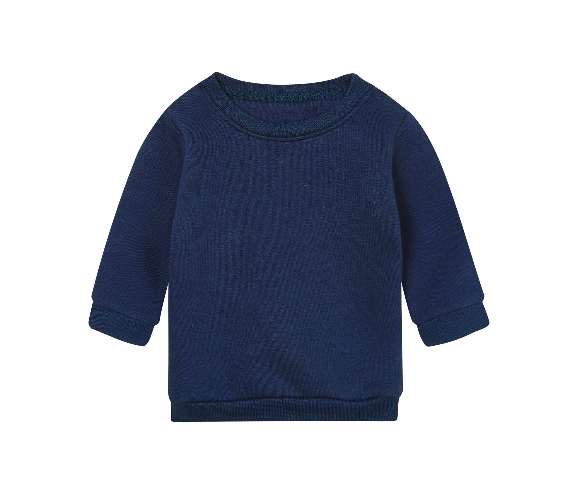 Sweat Col Rond Bébé - Navy