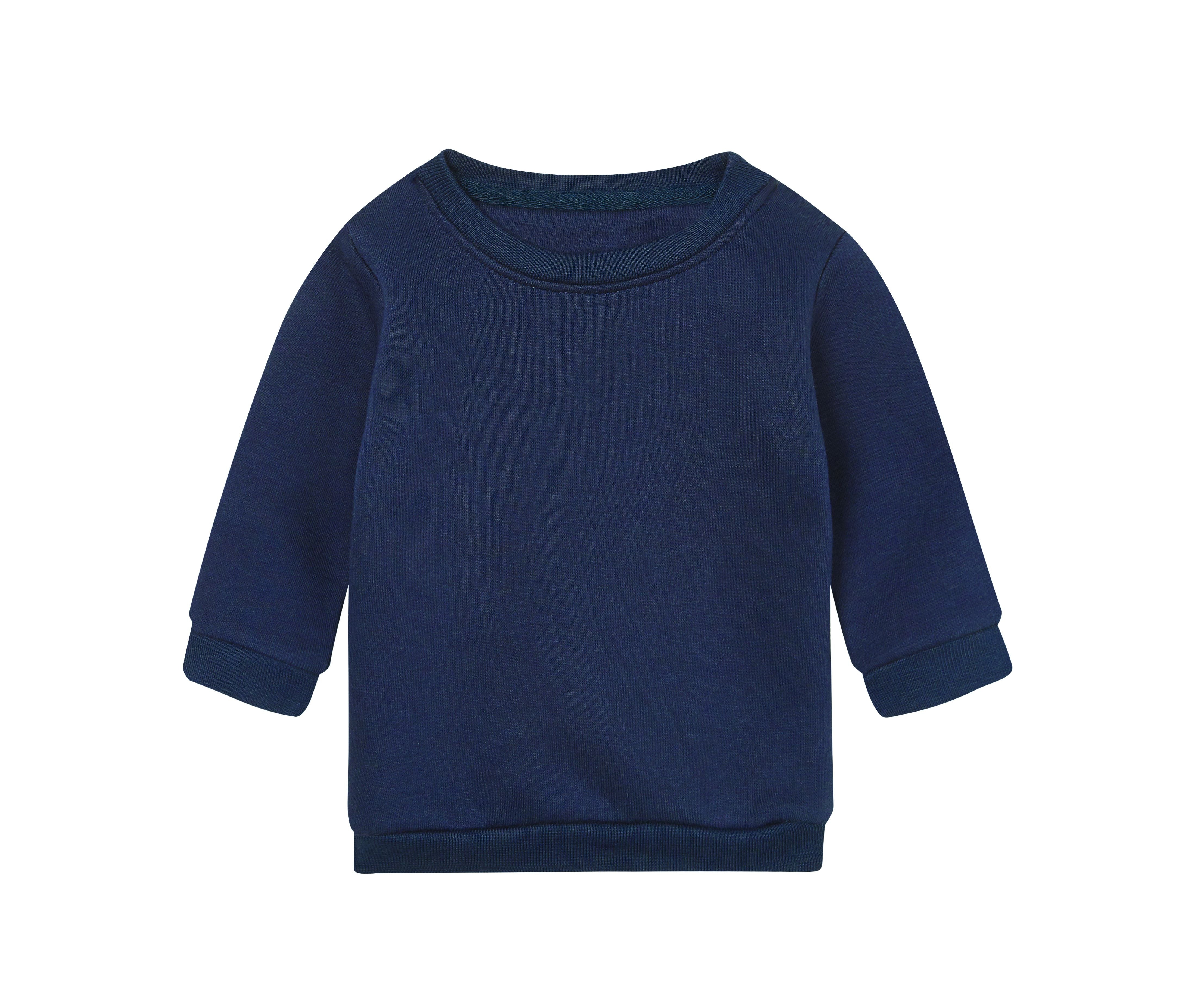 Sweat Col Rond Bébé - Navy