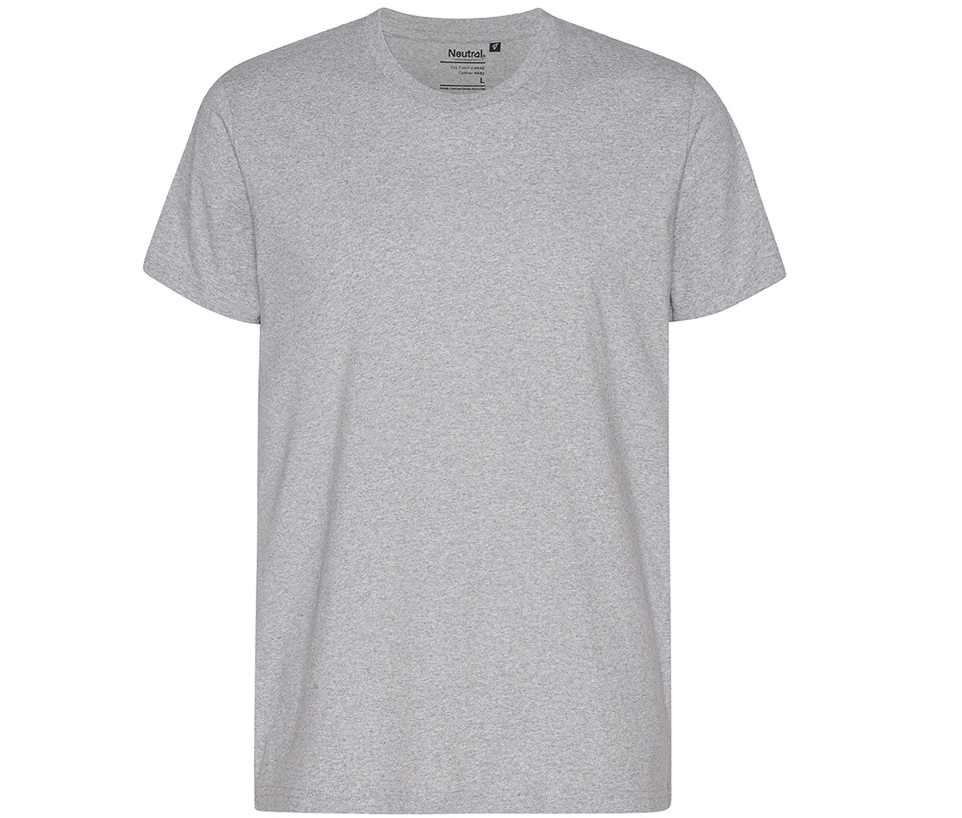 Tee-Shirt en Coton Recyclé - Sport Grey
