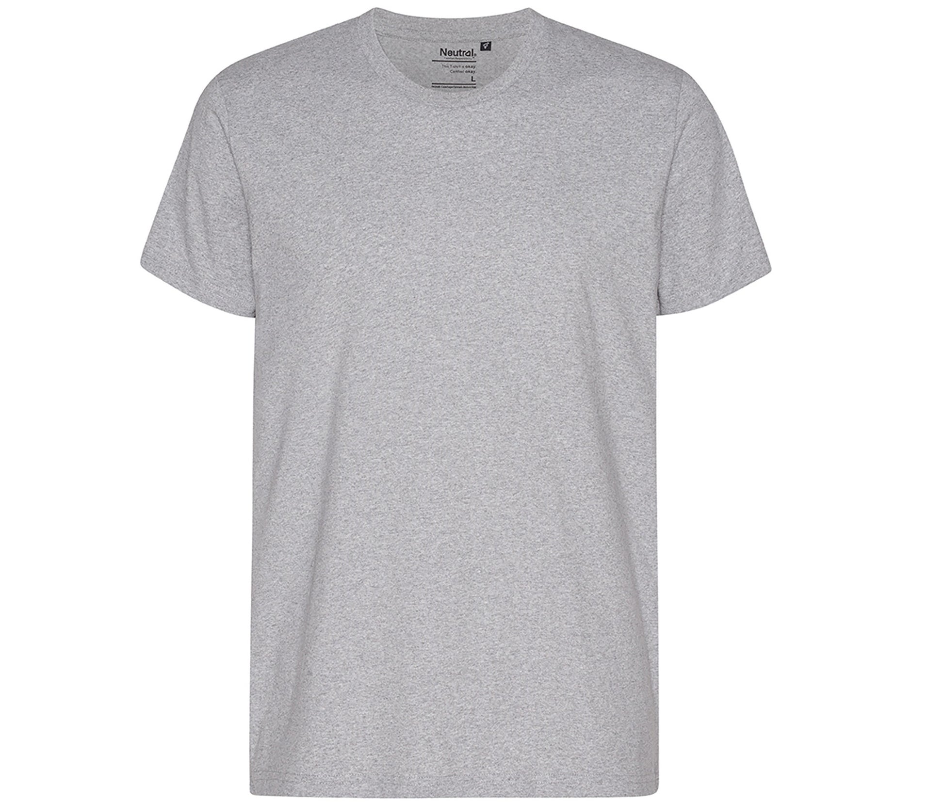 Tee-Shirt en Coton Recyclé - Sport Grey