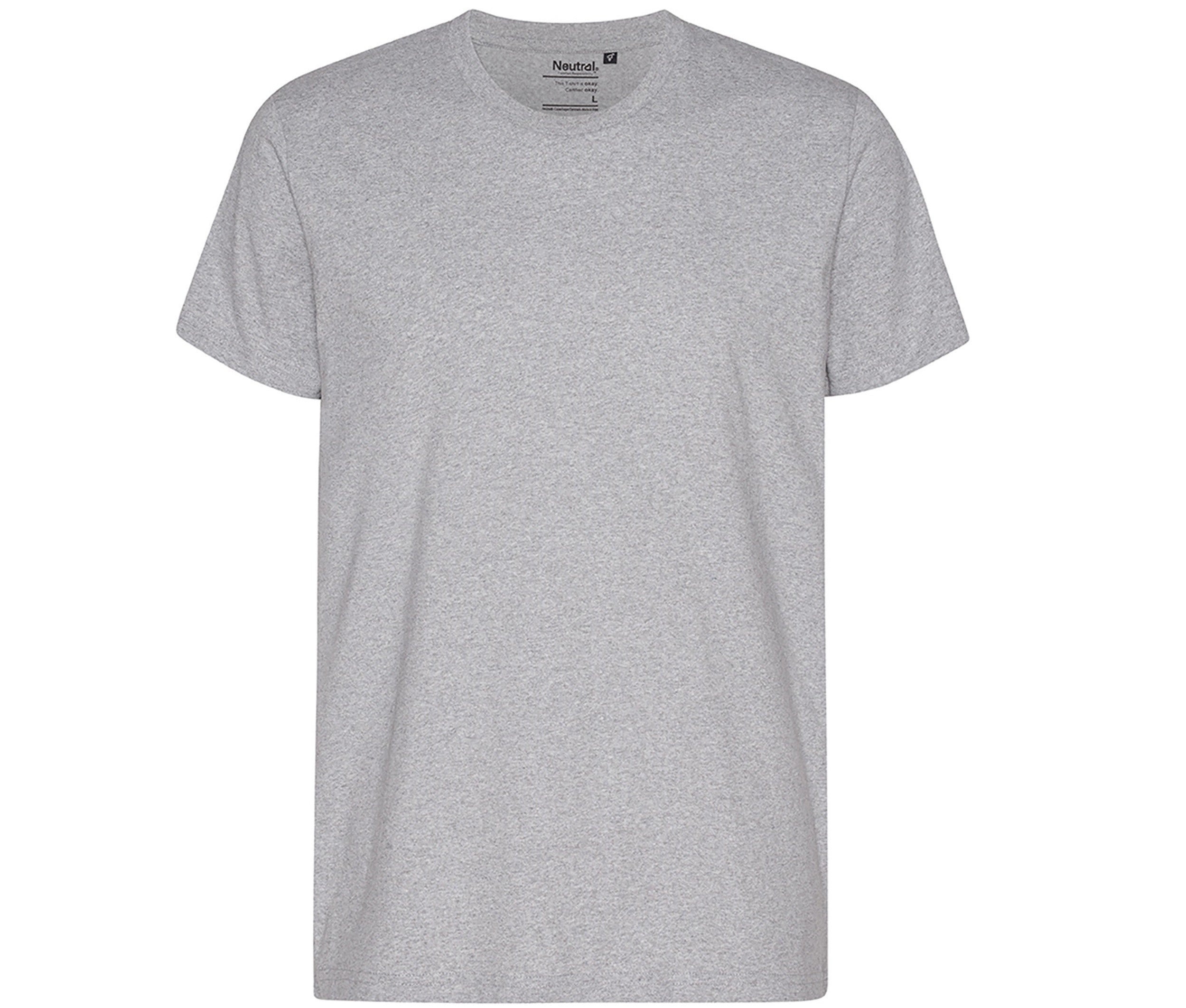 Tee-Shirt en Coton Recyclé - Sport Grey