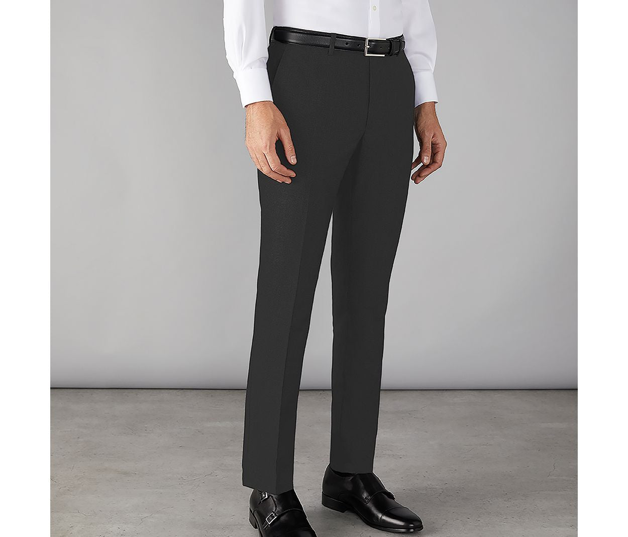 Pantalon de Costume Slim Homme Edgware - Black