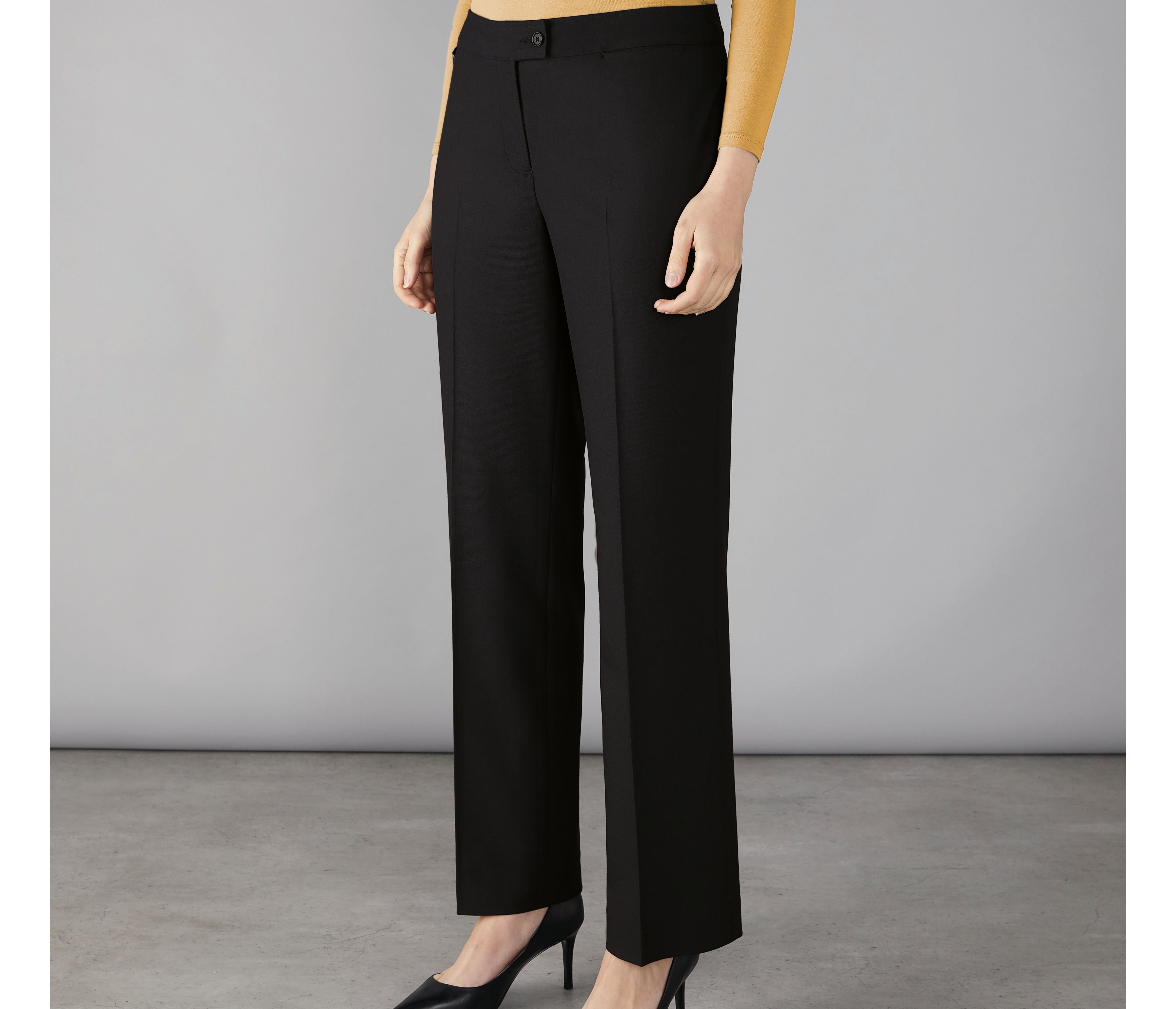 Pantalon de Tailleur Femme Finsbury - Black