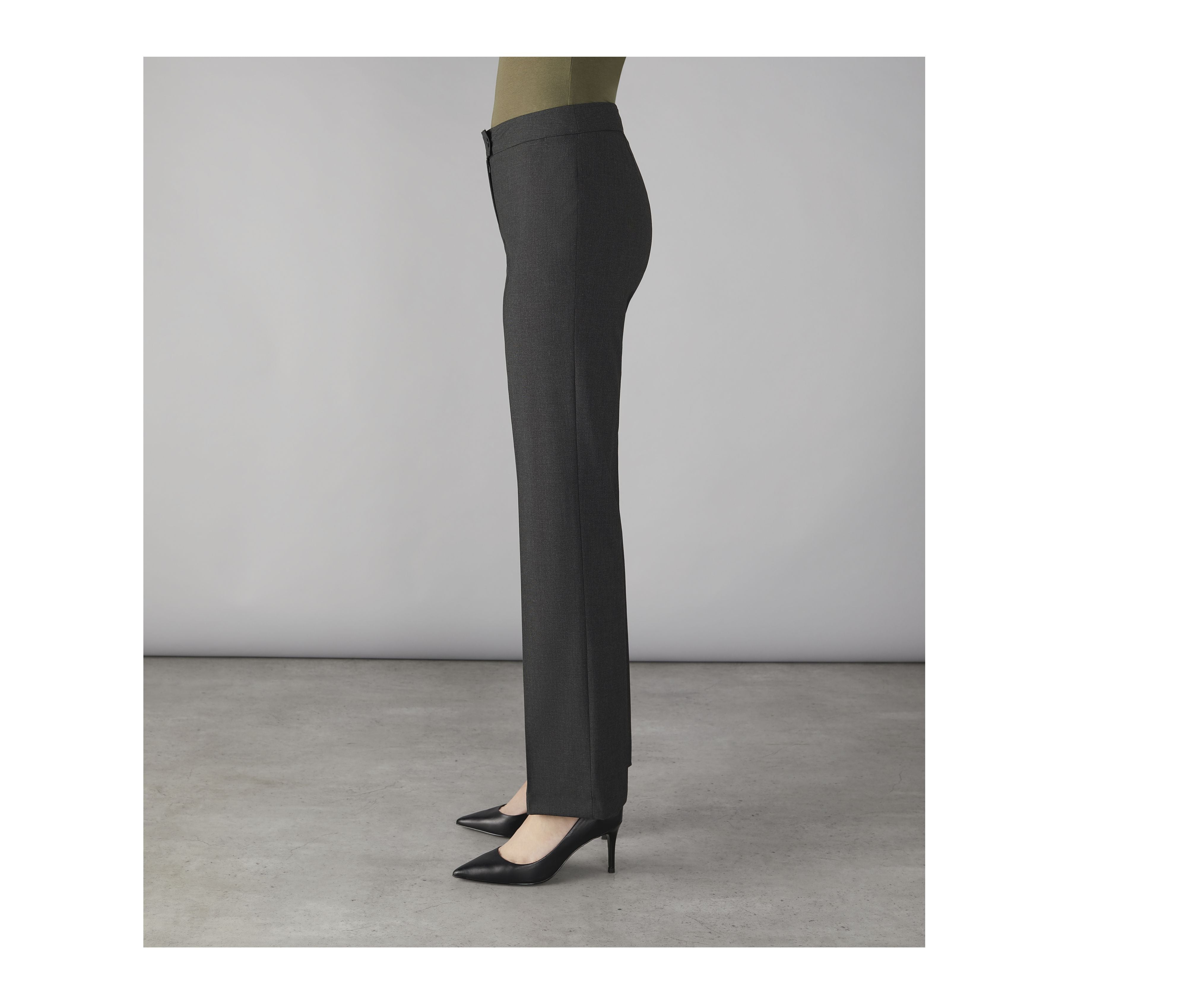 Pantalon de Tailleur Femme Finsbury - Charcoal