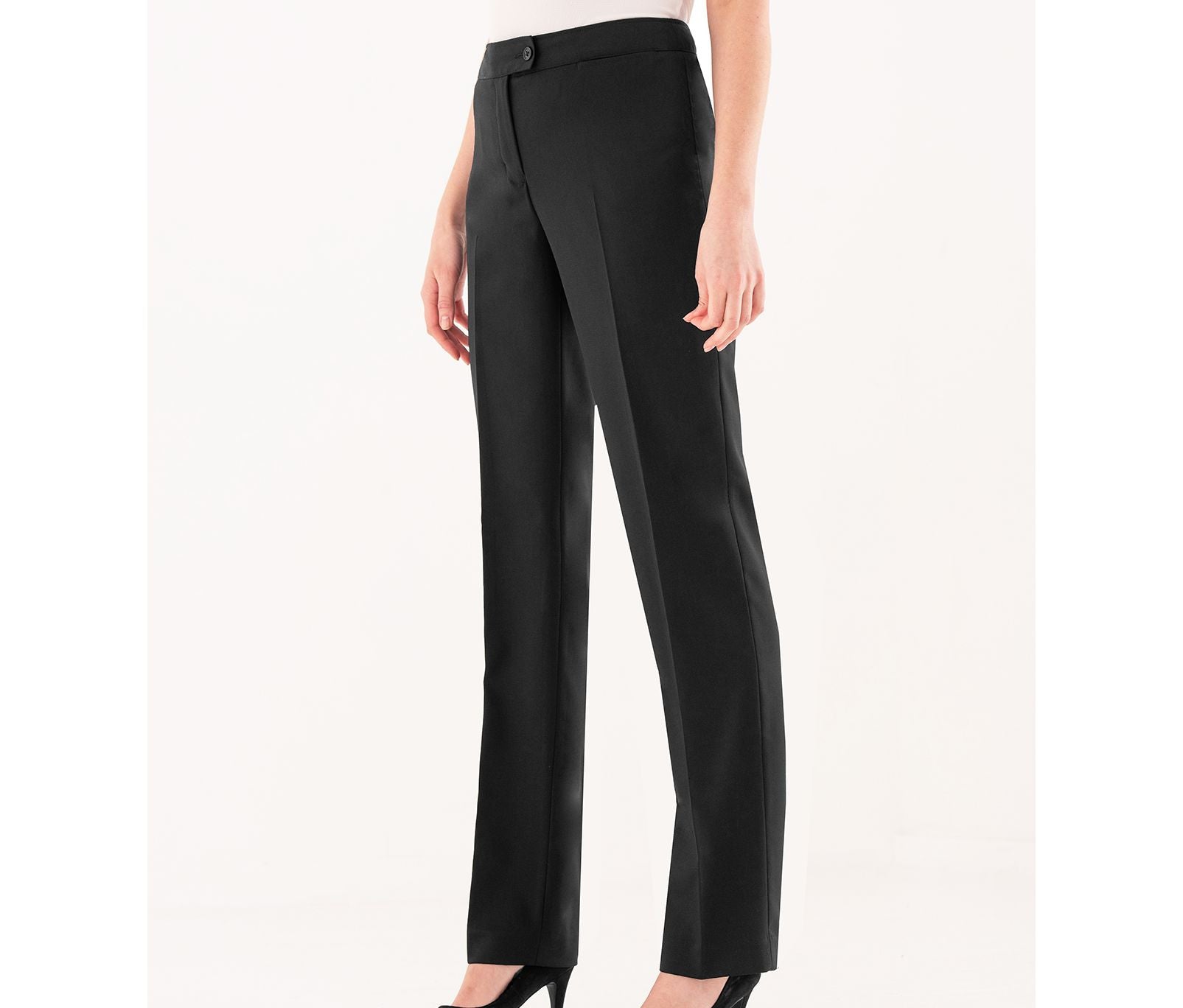 Pantalon de Tailleur Femme Regent - Black