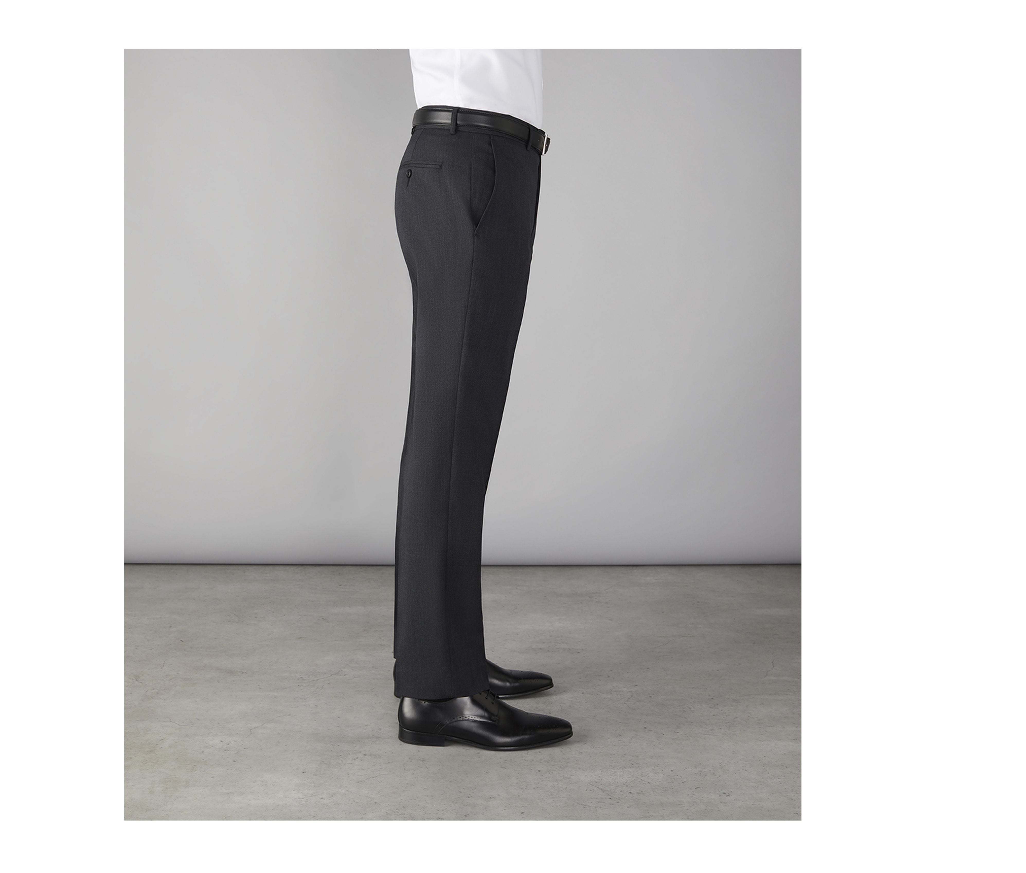 Pantalon de Costume Homme Soho - Charcoal