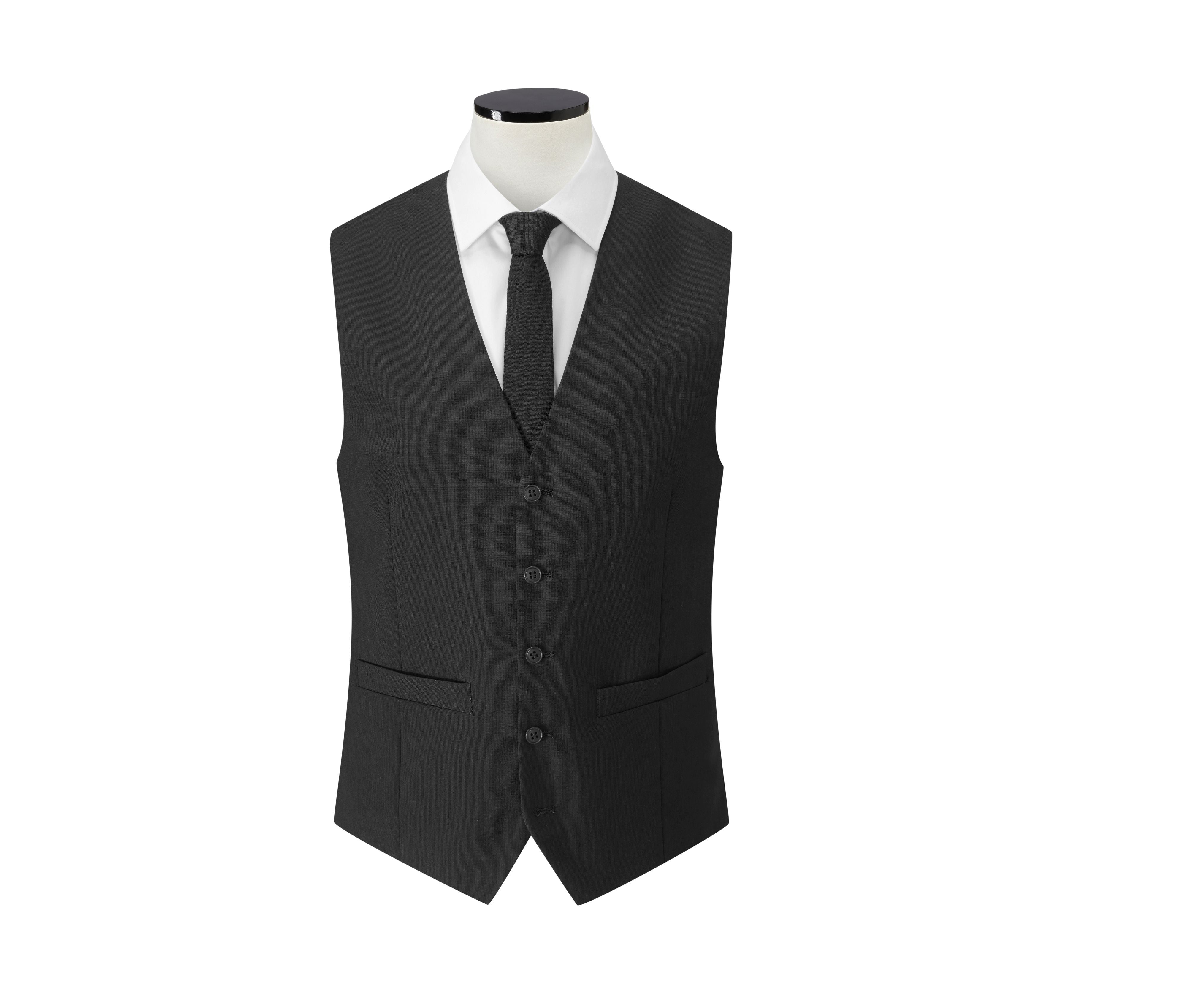 Gilet de Costume Homme Bond - Black