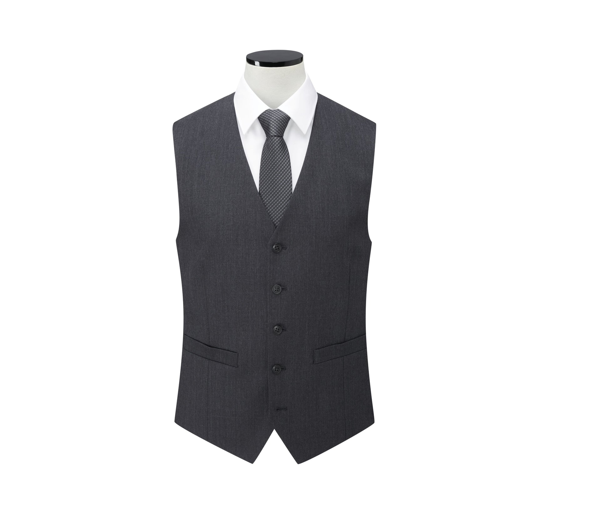 Gilet de Costume Homme Bond - Charcoal