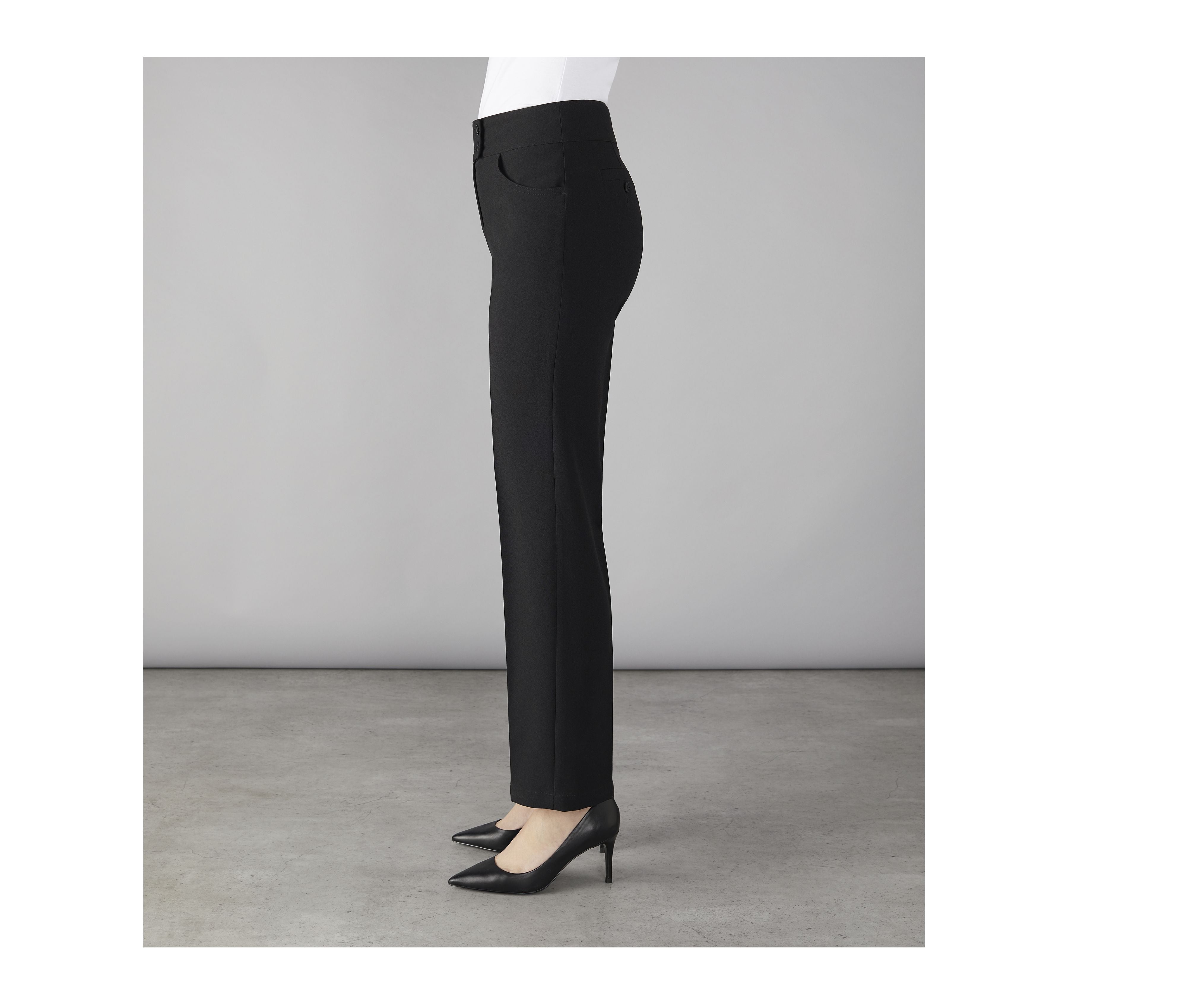 Pantalon de Tailleur Femme Ascot - Black