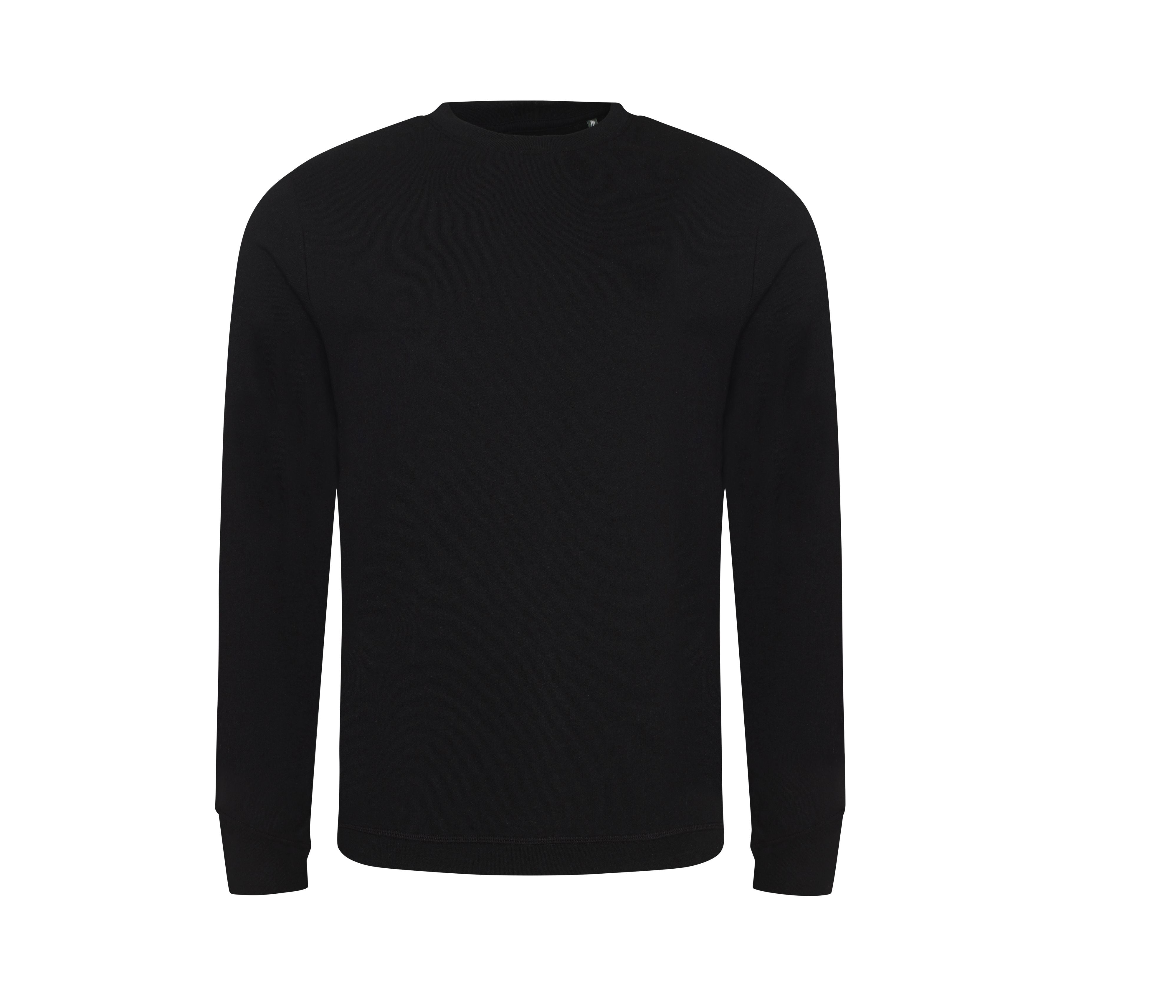 Sweat Unisexe en Coton Régénéré - Black