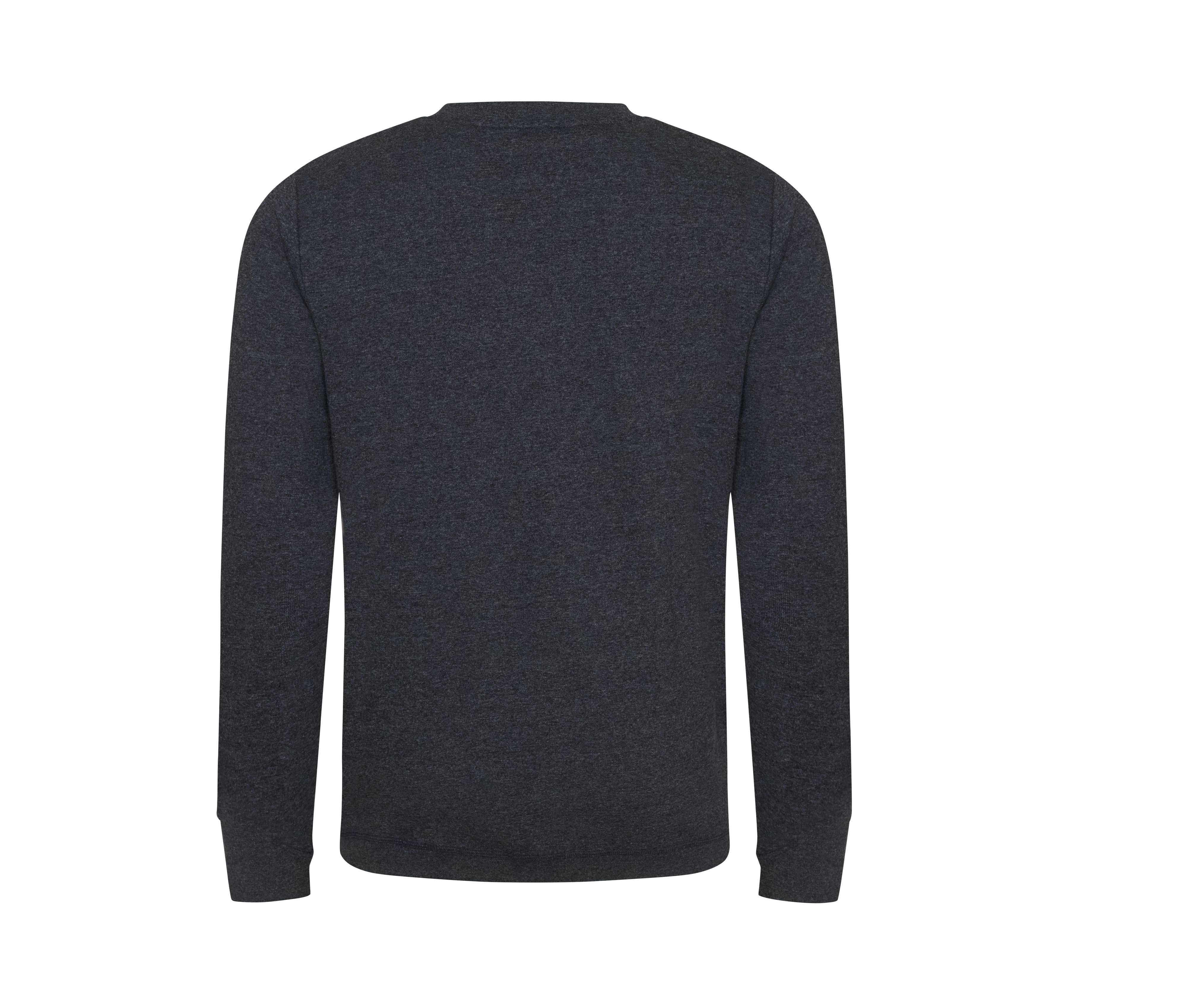 Sweat Unisexe en Coton Régénéré - Charcoal