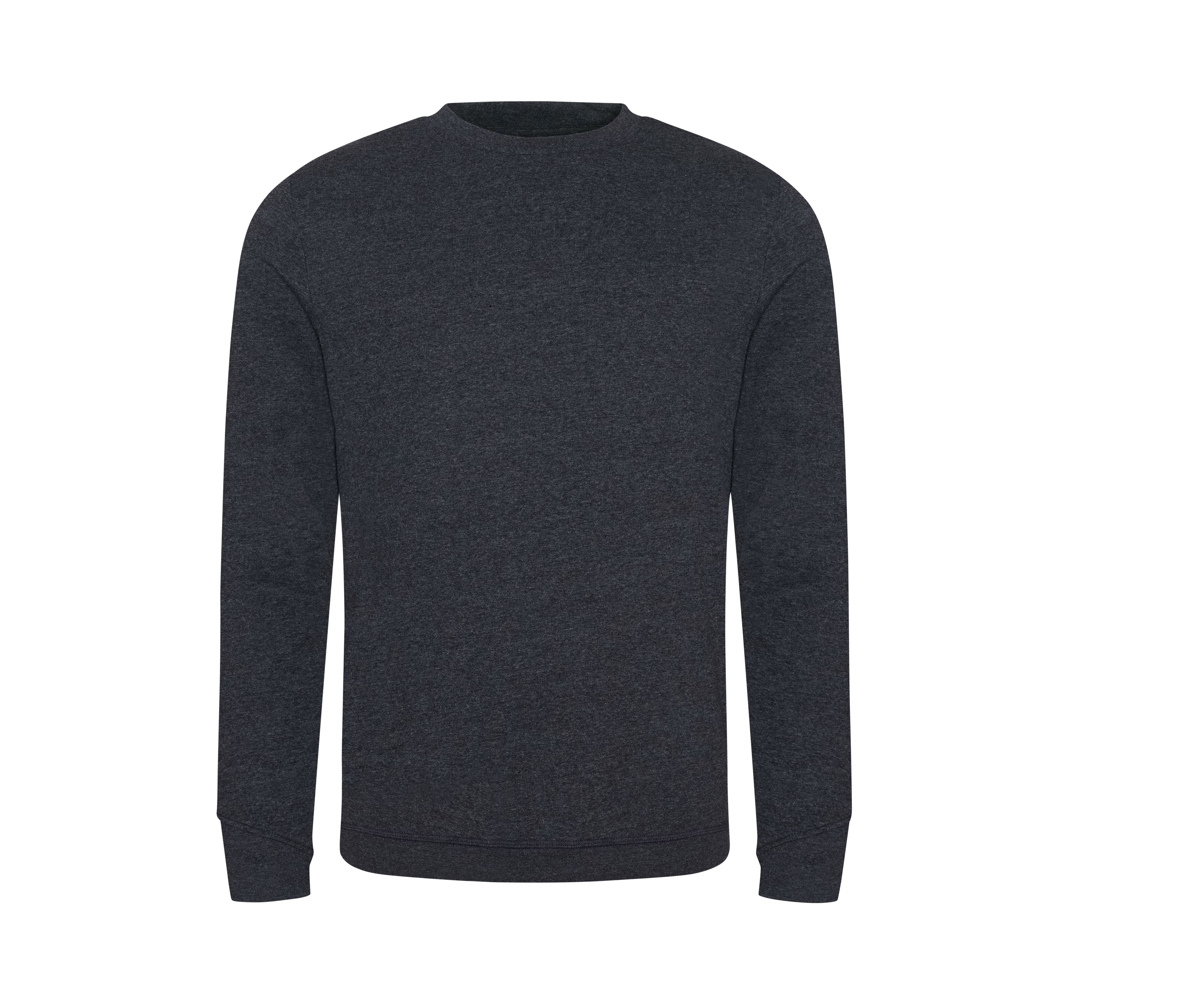Sweat Unisexe en Coton Régénéré - Charcoal