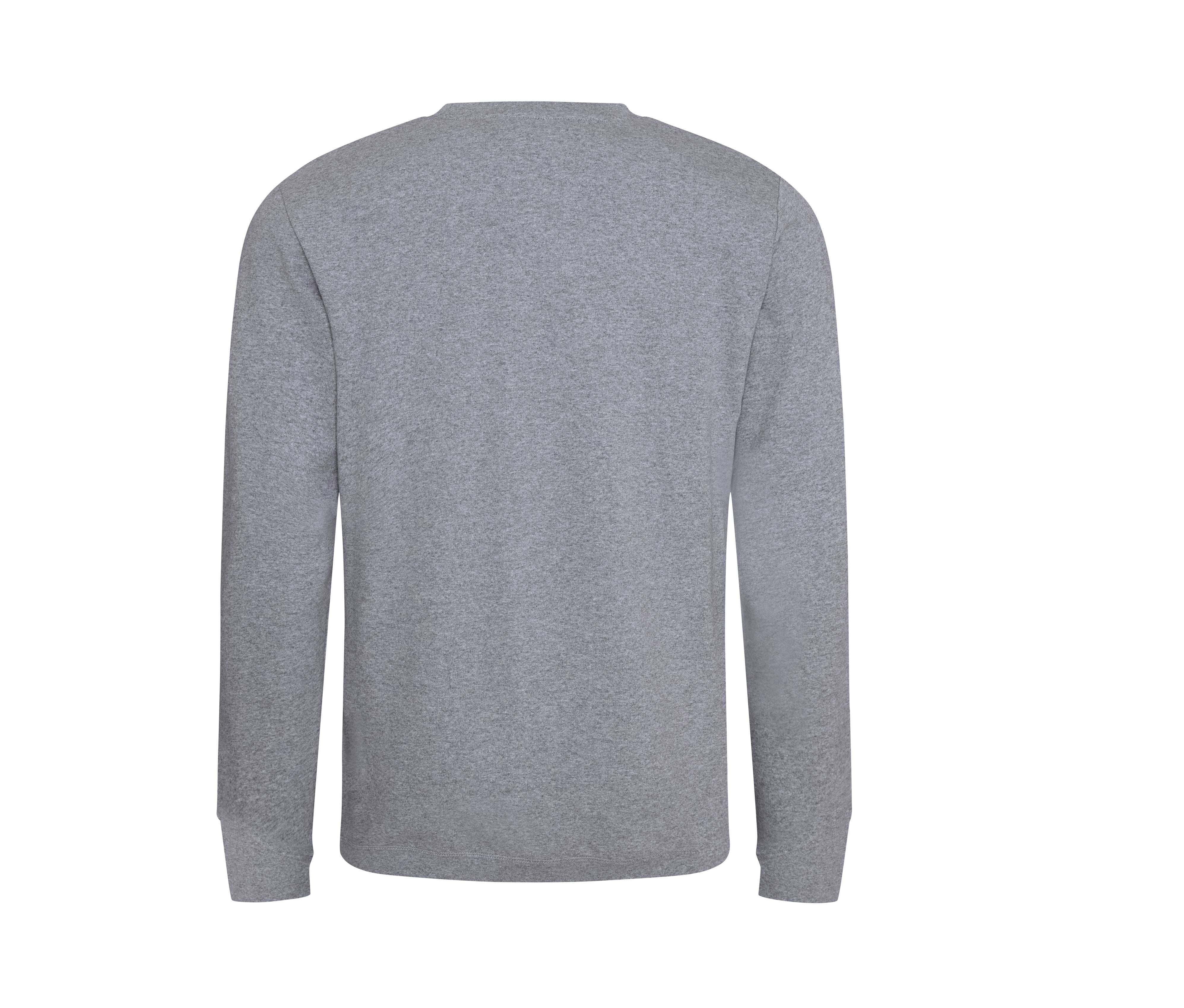Sweat Unisexe en Coton Régénéré - Heather Grey