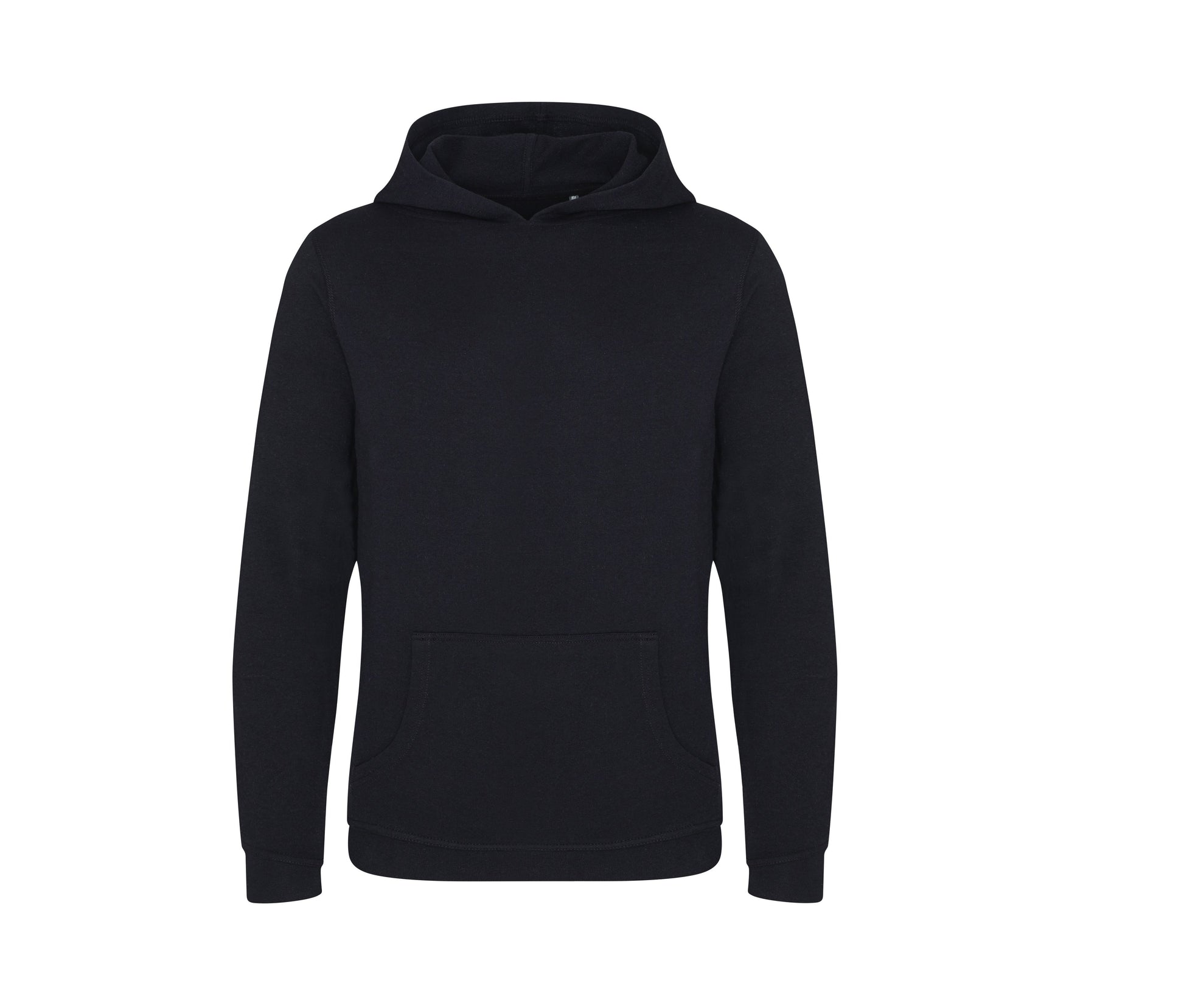Sweat Capuche en Coton Recyclé - Black