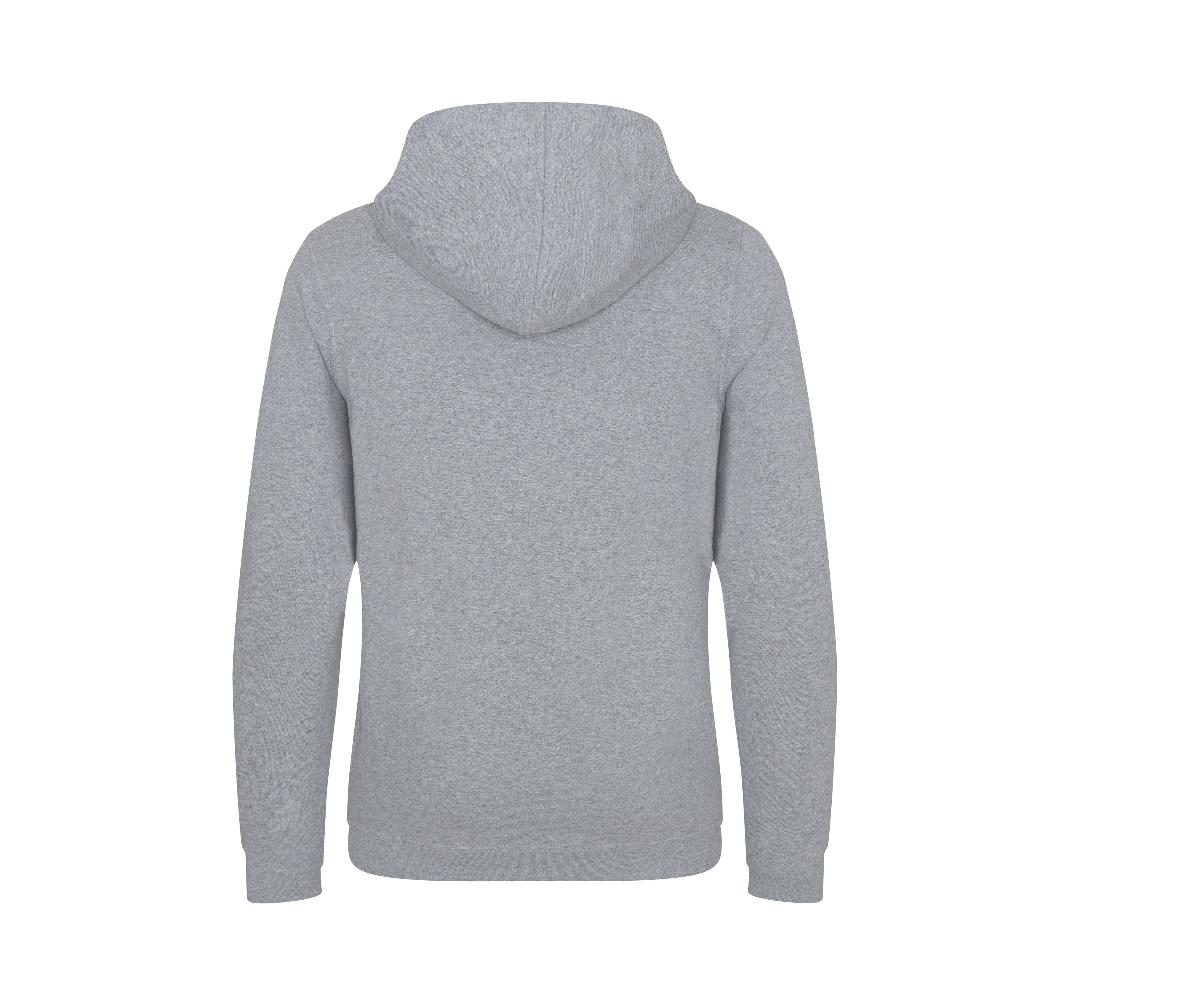 Sweat Capuche en Coton Recyclé - Heather Grey