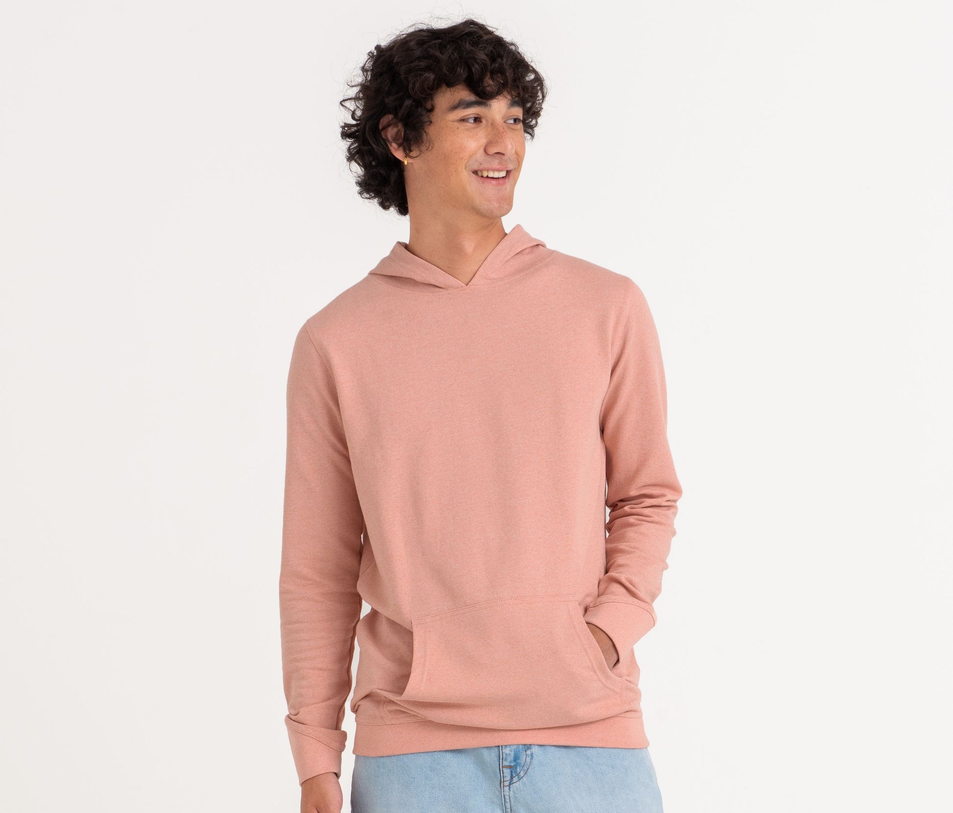 Sweat capuche en coton recyclé