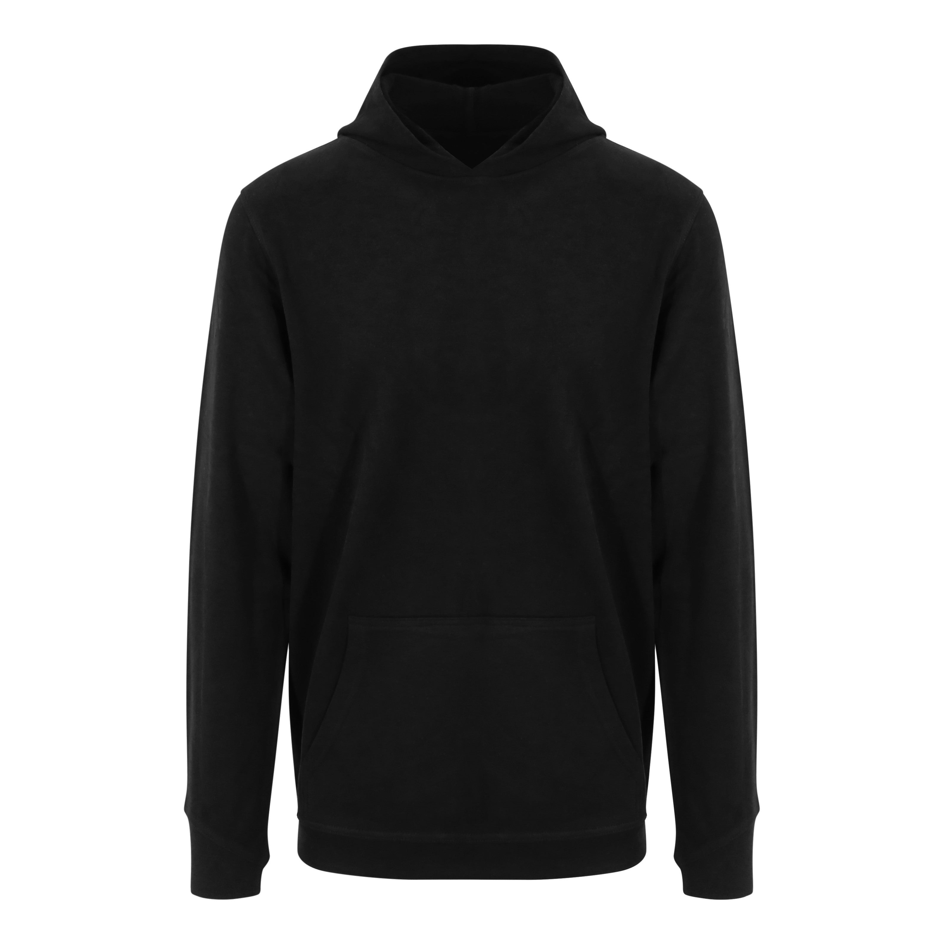Sweat Capuche en Coton Organique - Jet Black