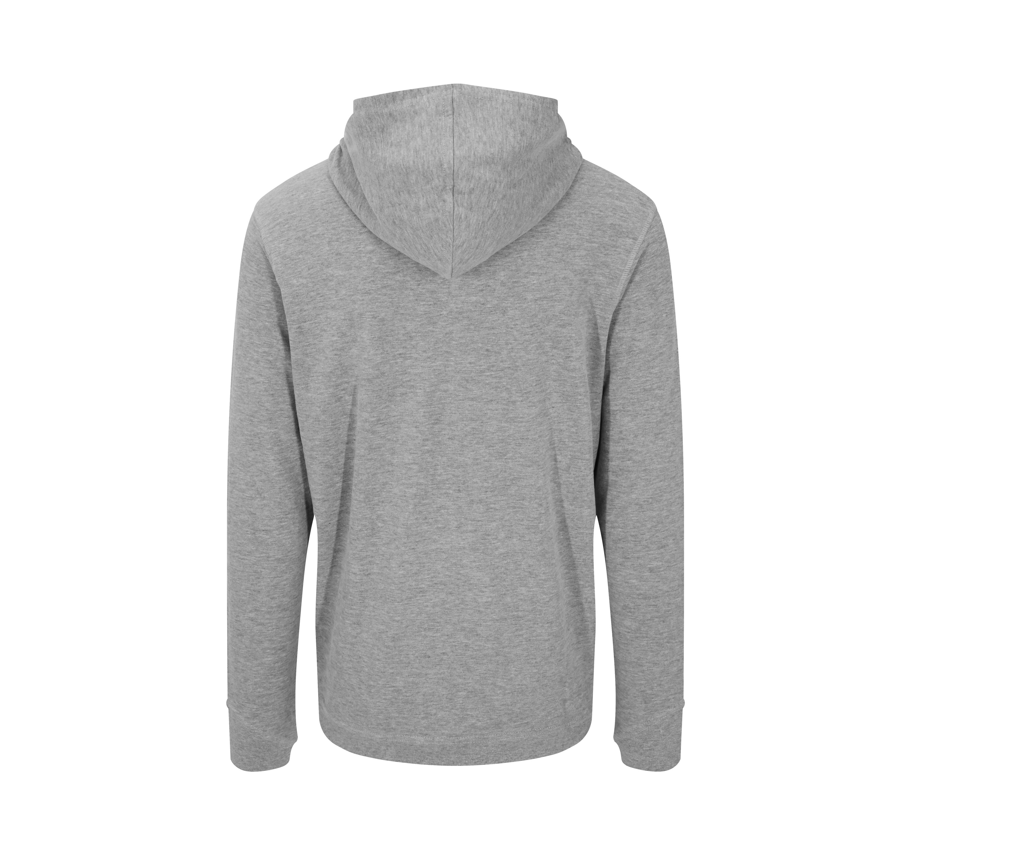 Sweat Capuche en Coton Organique - Heather Grey