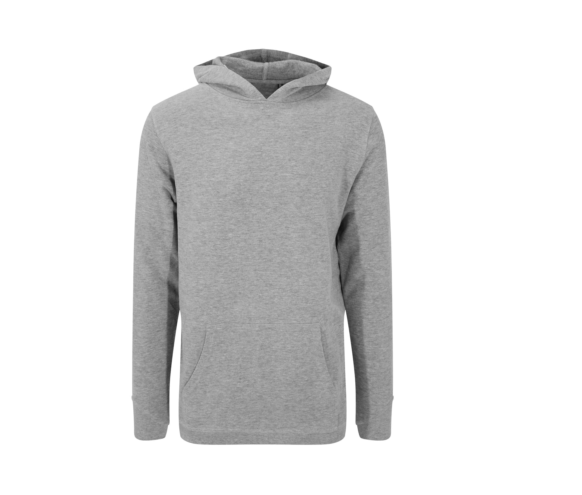 Sweat Capuche en Coton Organique - Heather Grey