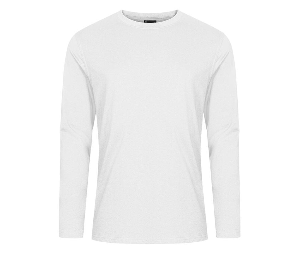 Tee-Shirt Manches Longues Pour Homme - White