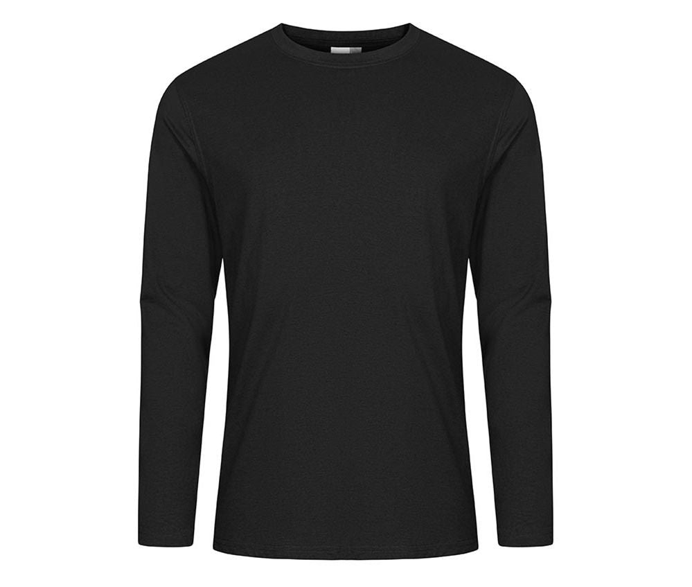 Tee-Shirt Manches Longues Pour Homme - Black